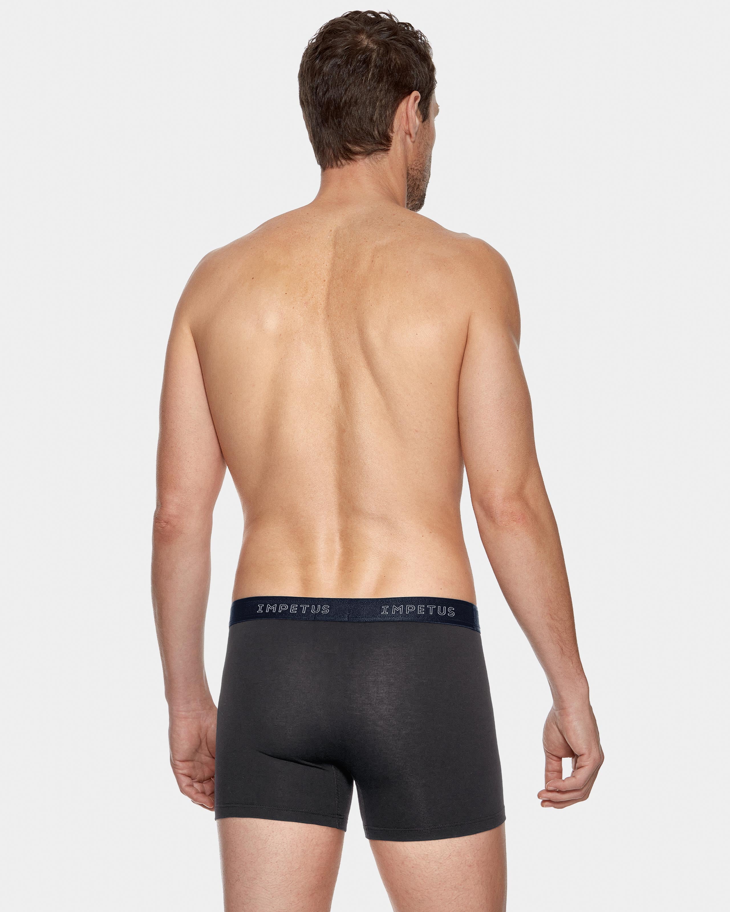 Lot 3 Boxers en coton élasthanne