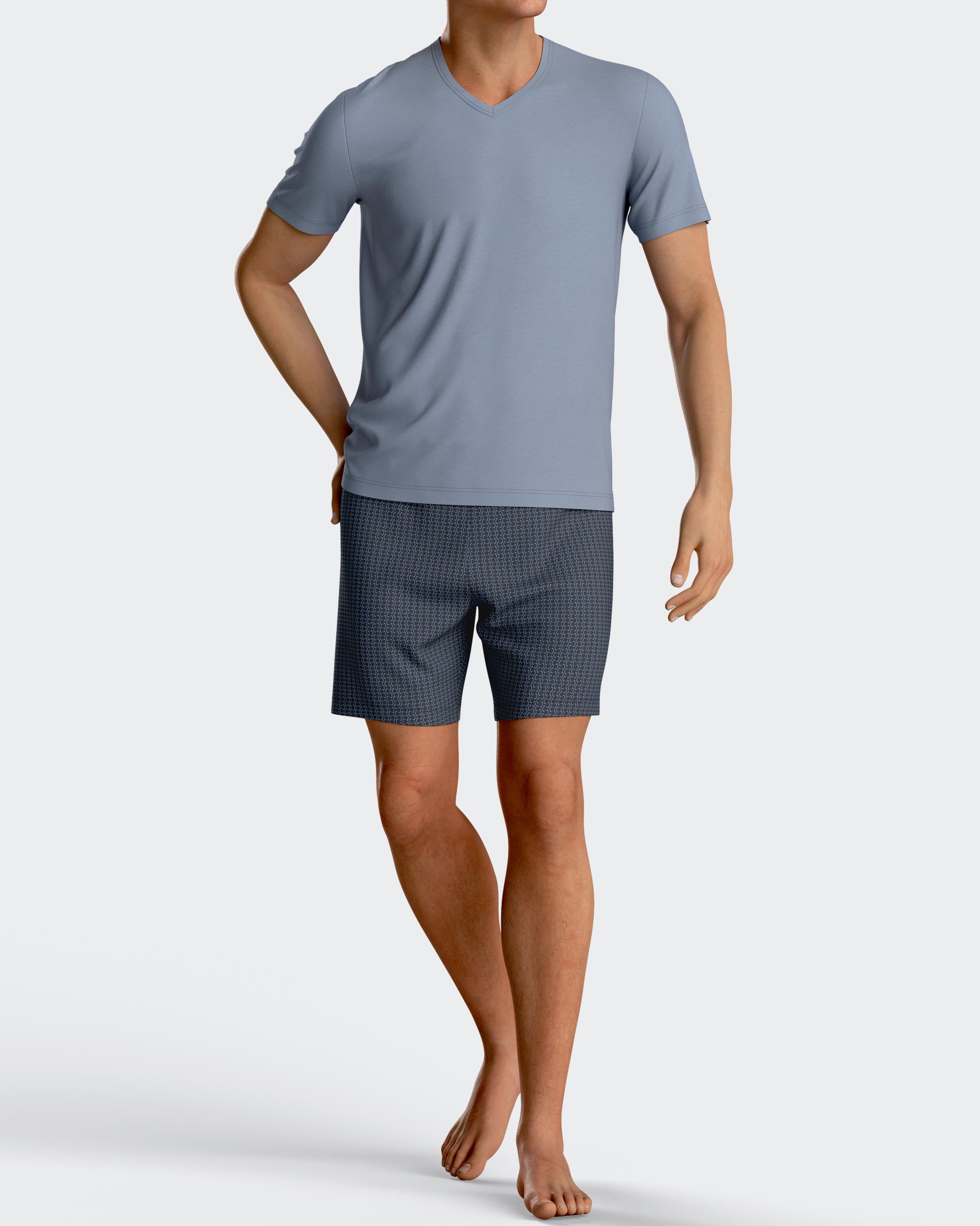 Pyjama court en Coton