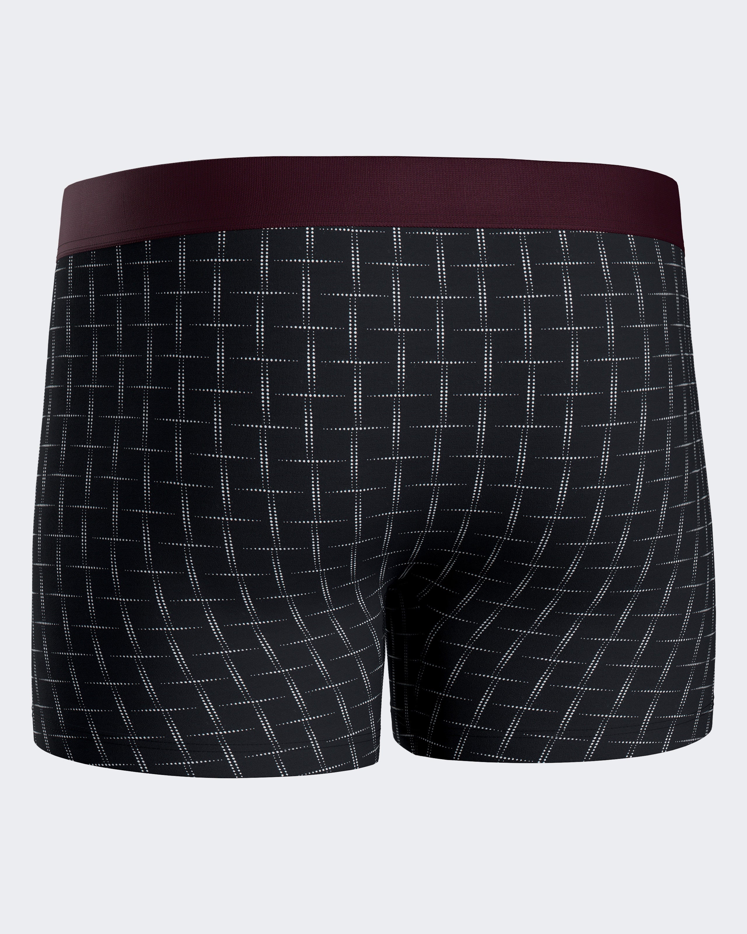 Man's printed boxer in cotton