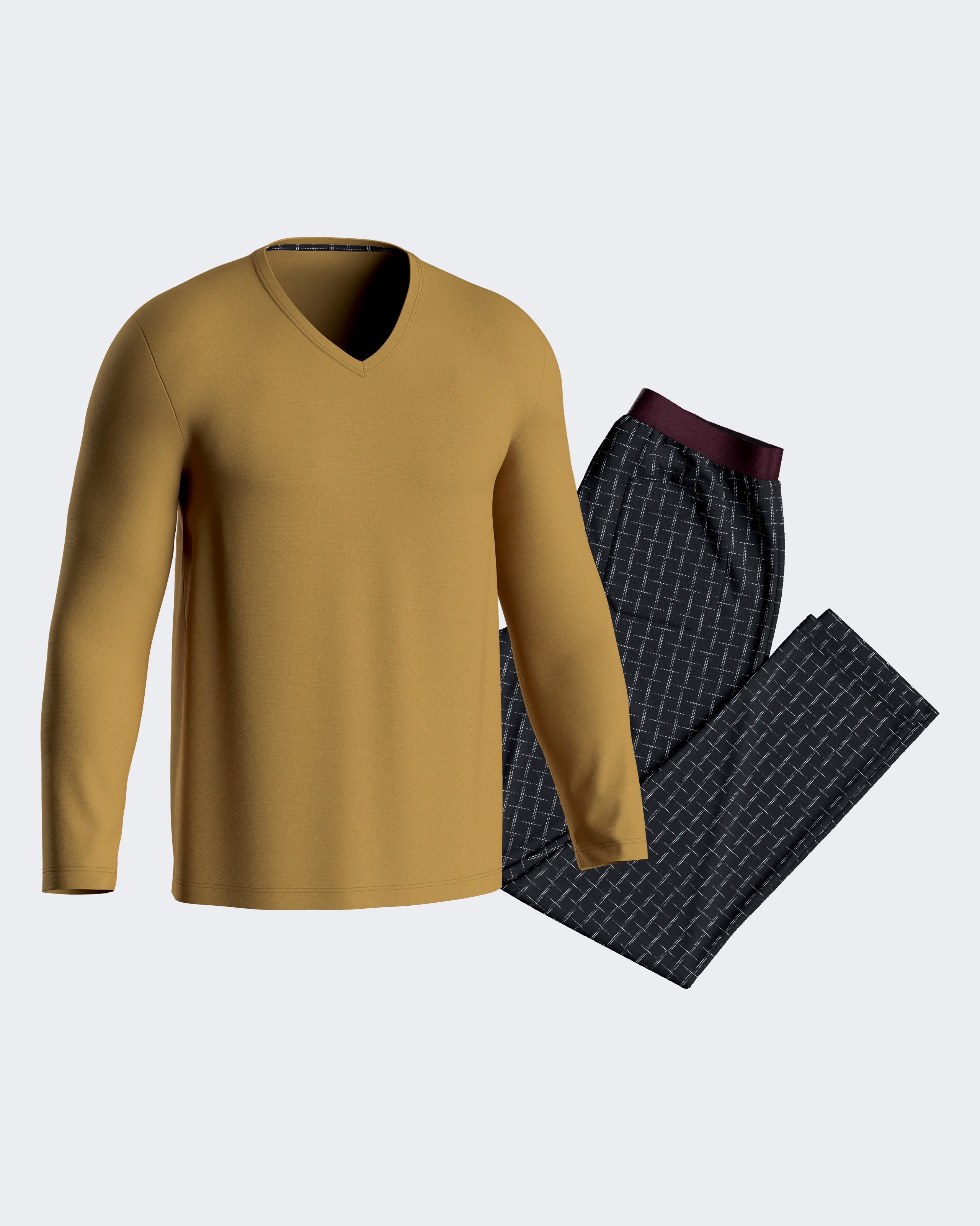 Man's long pyjamas in Cotton