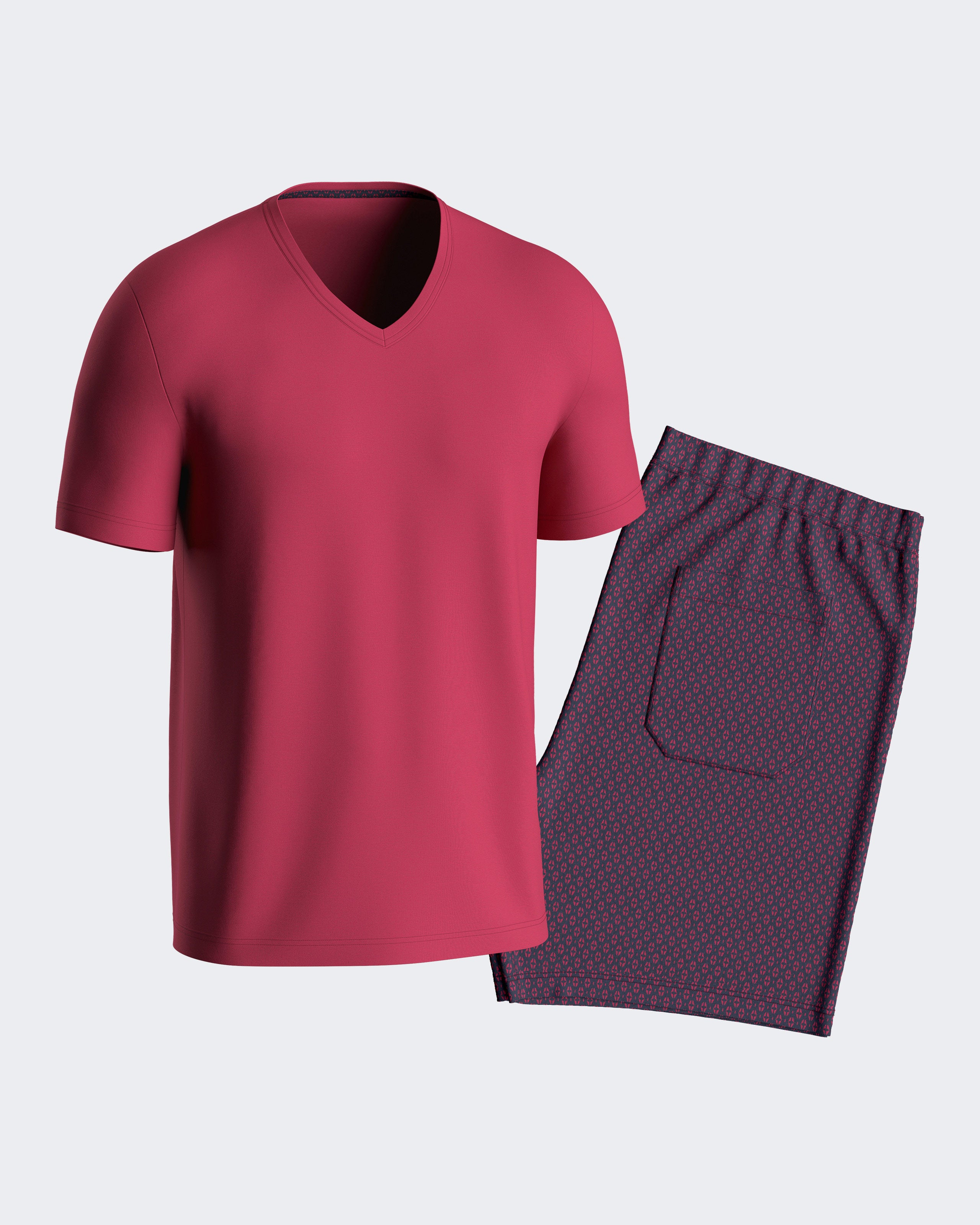 Pijama corto de hombre en modal