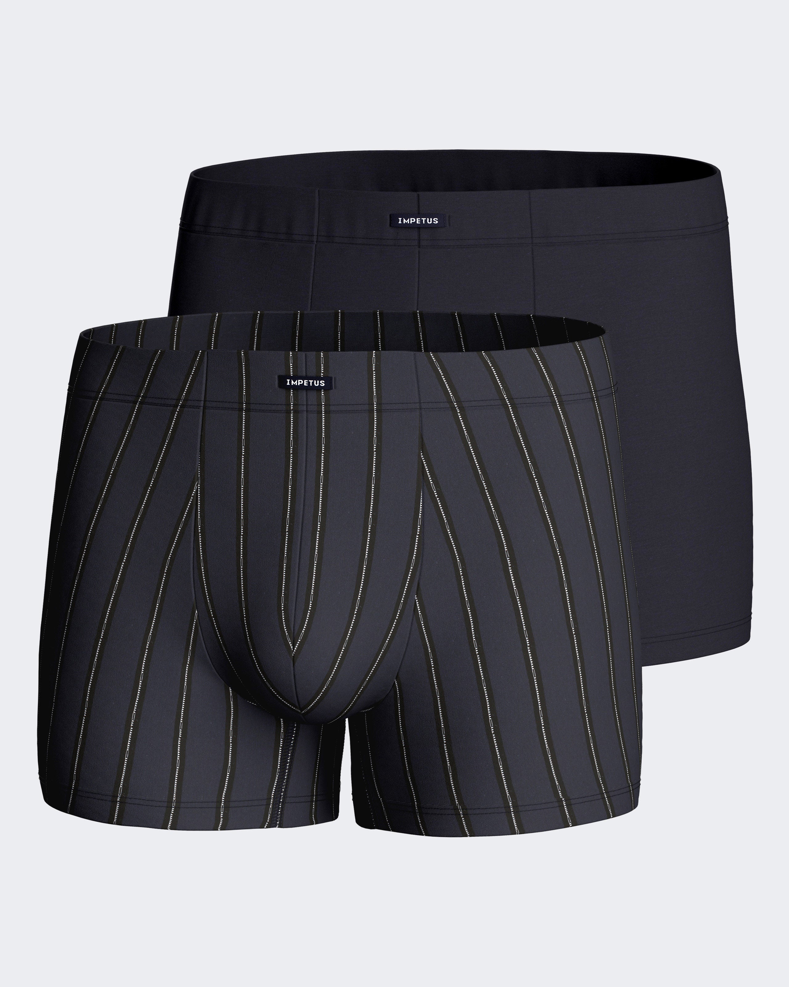 Pack de dois boxers de homem em Lyocell