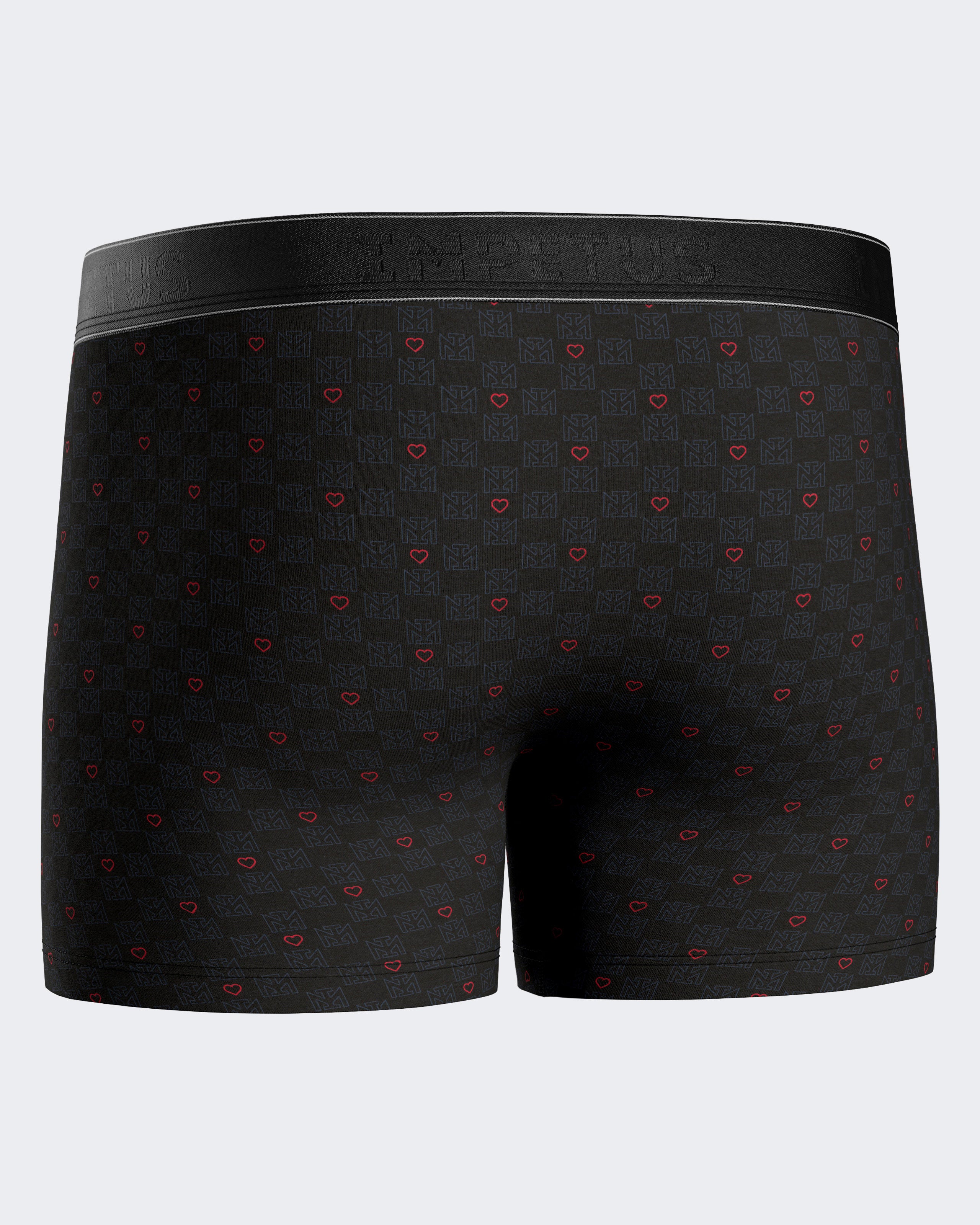 Boxer de hombre con estampado corazones