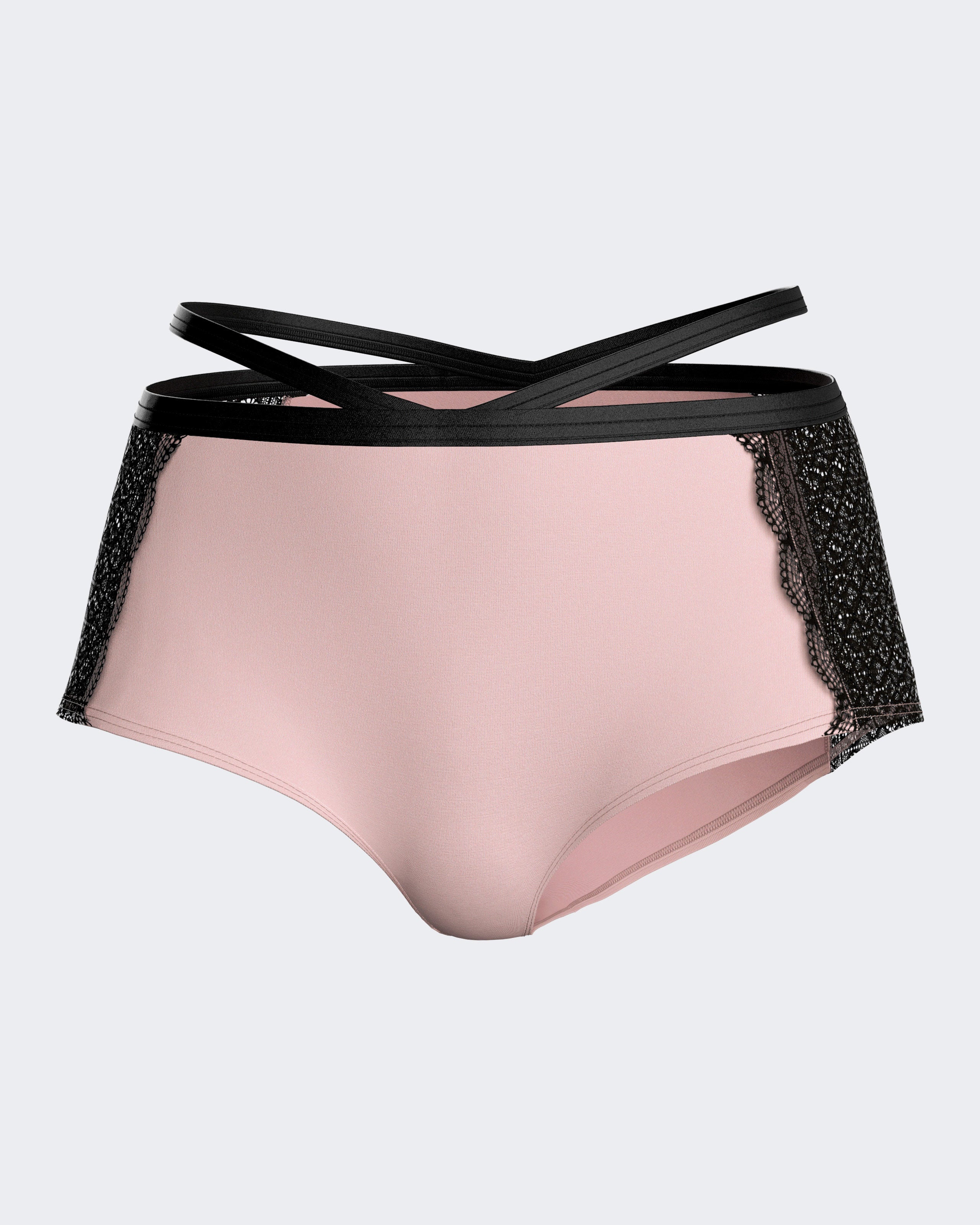 Cueca Hipster con detalles en encaje