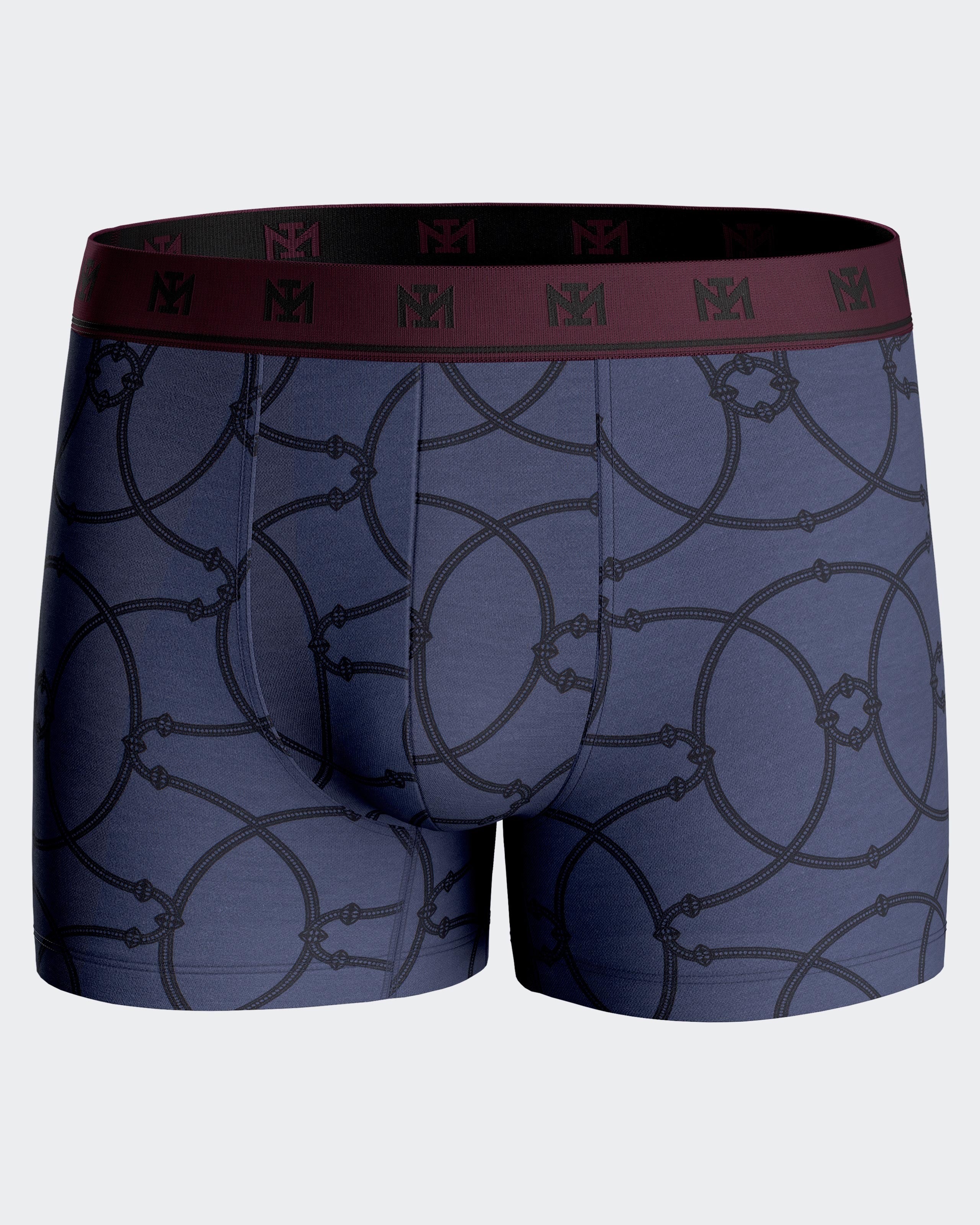 Pack of 2 printed men's boxer in Cotton Modal