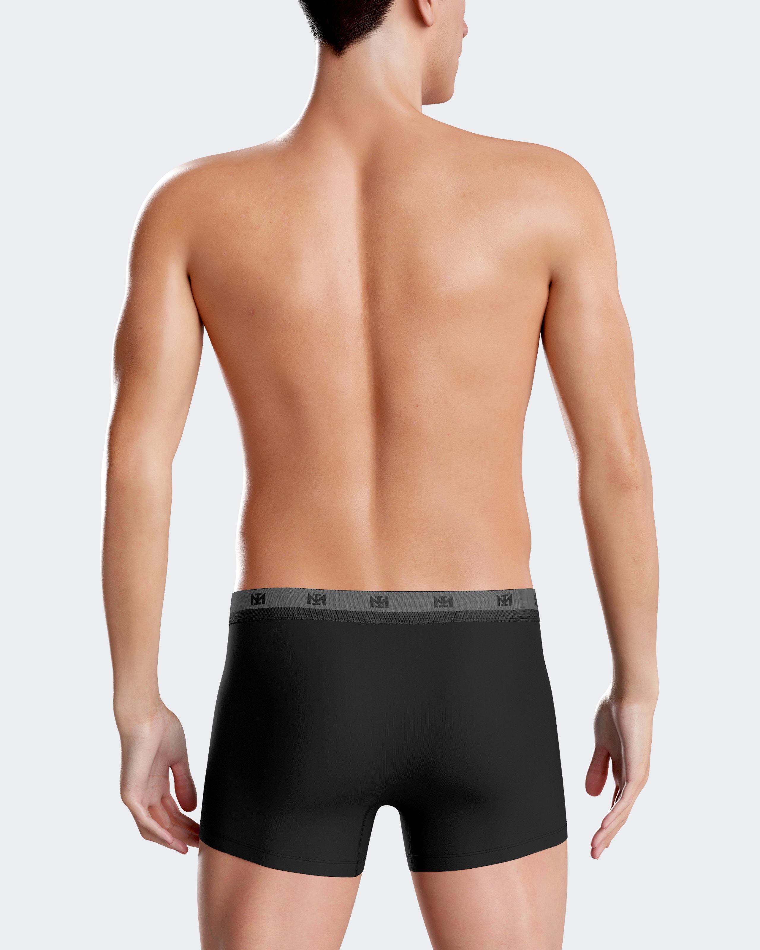 Pack 2 boxers de homem lisos em Lyocell