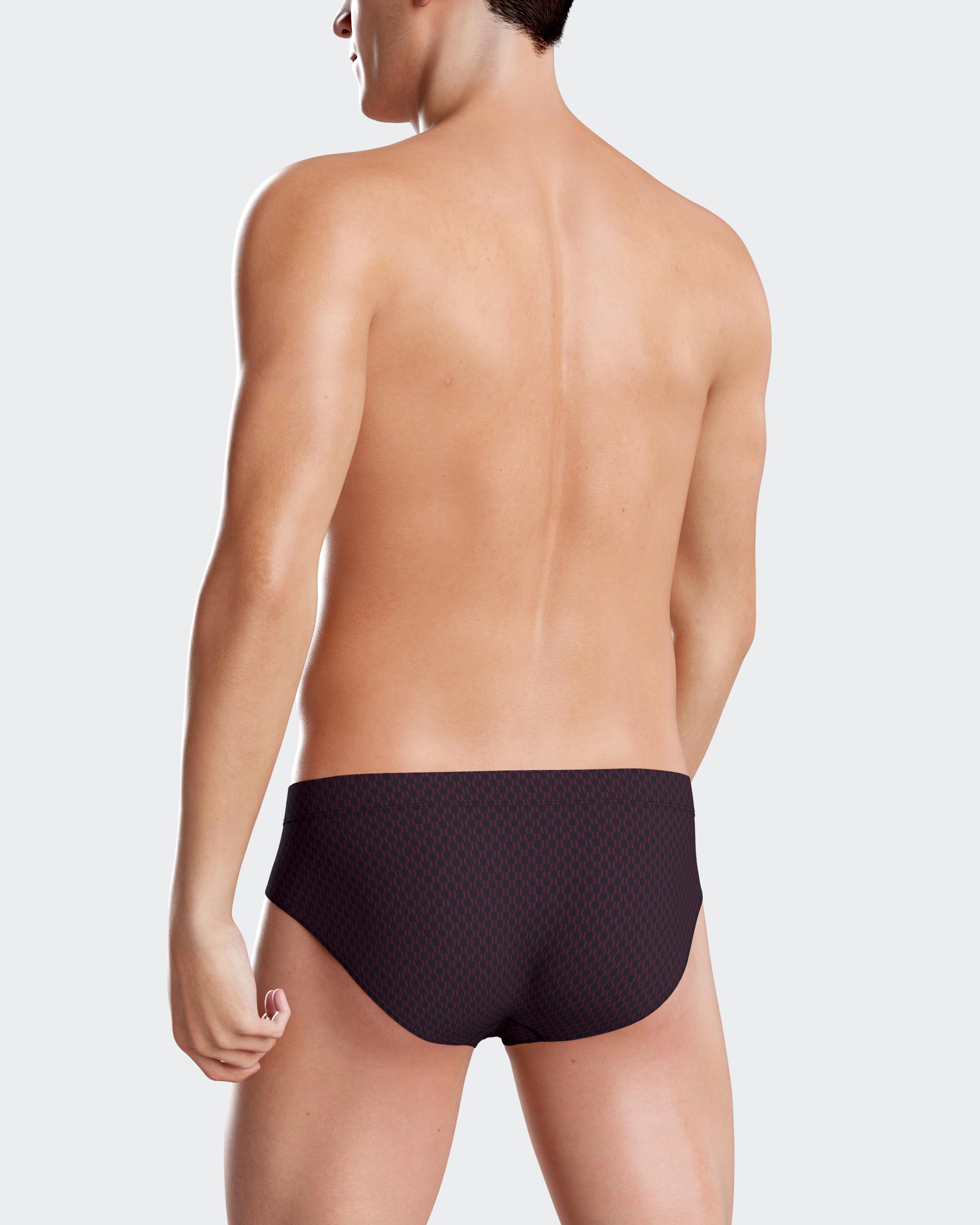 Pack of 2 plain briefs in Cotton