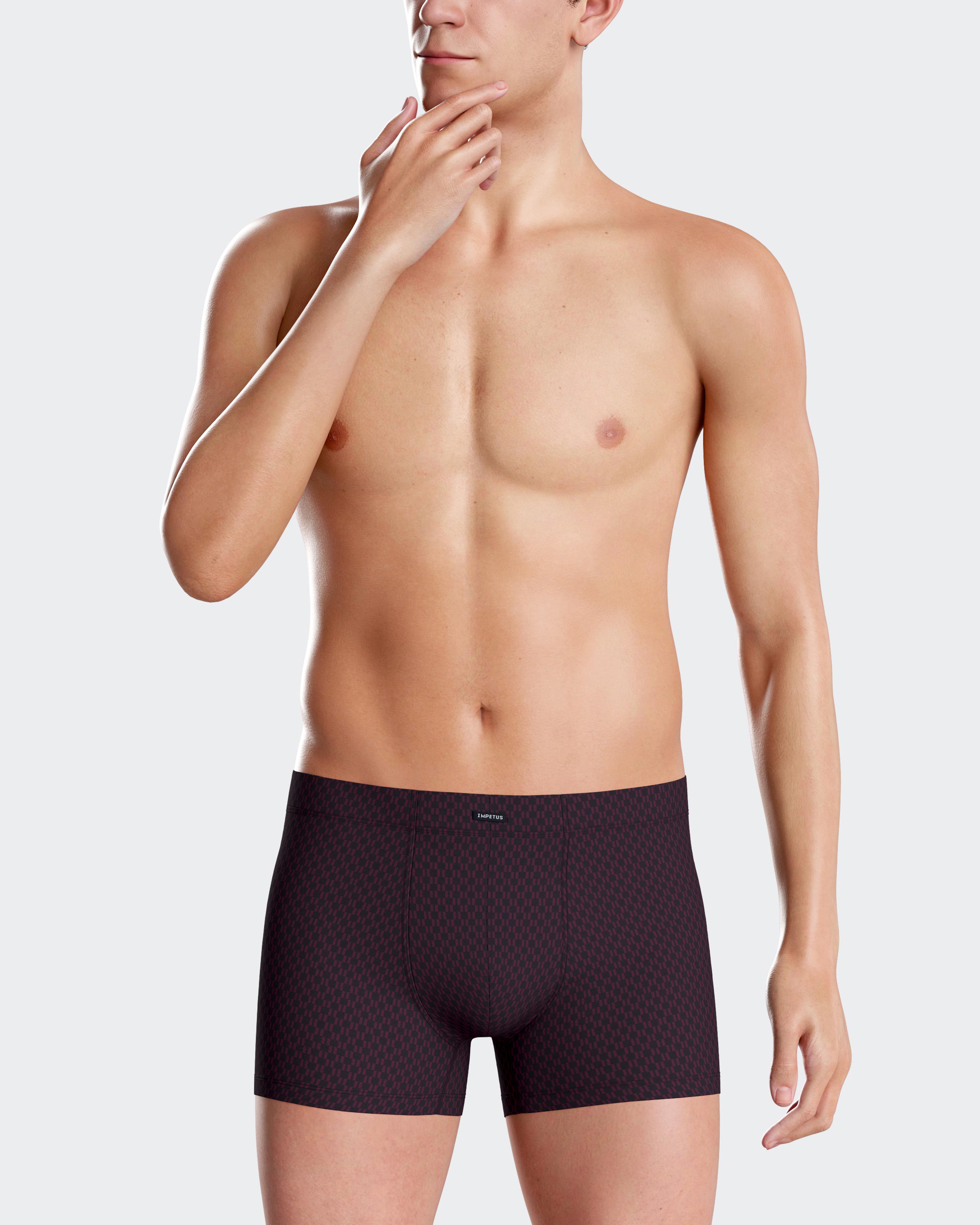 Pack 2 boxers de punto de hombre en Algodón