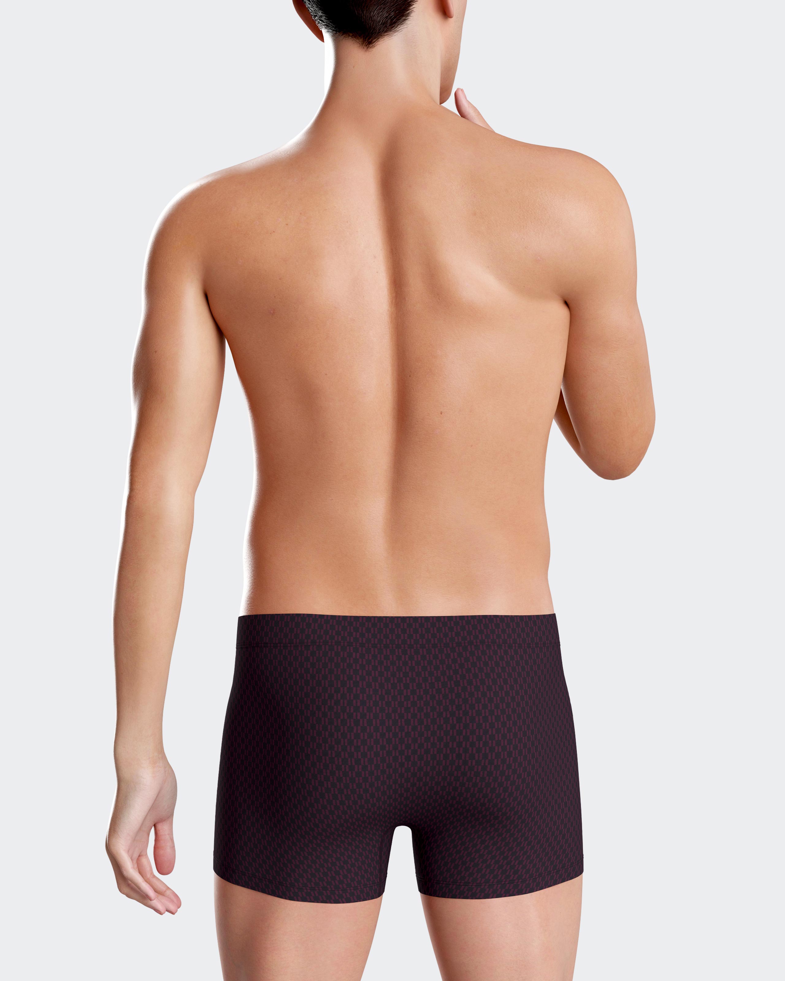 Pack of 2 plain boxers in Cotton