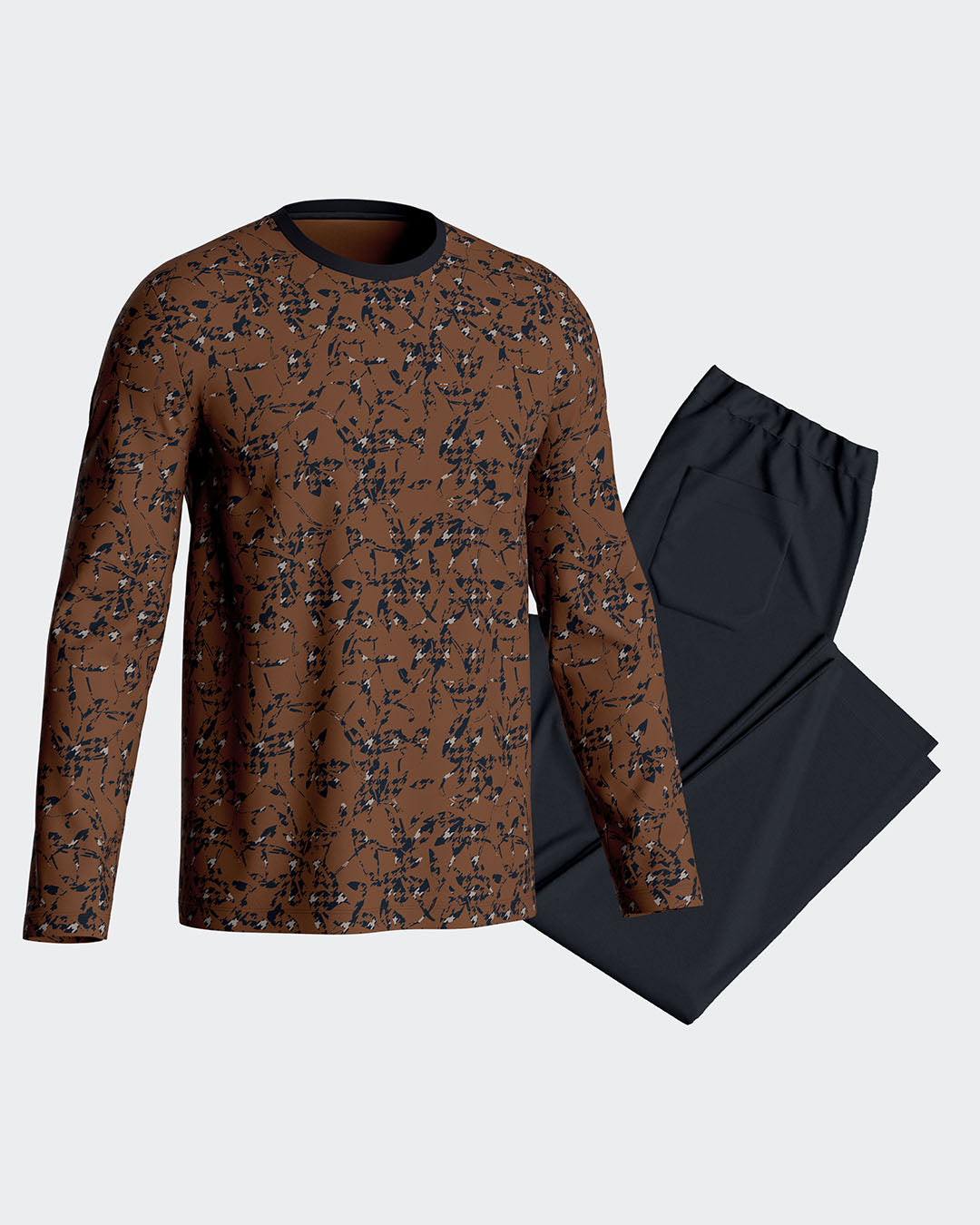 Printed men's pyjamas in Cotton Modal