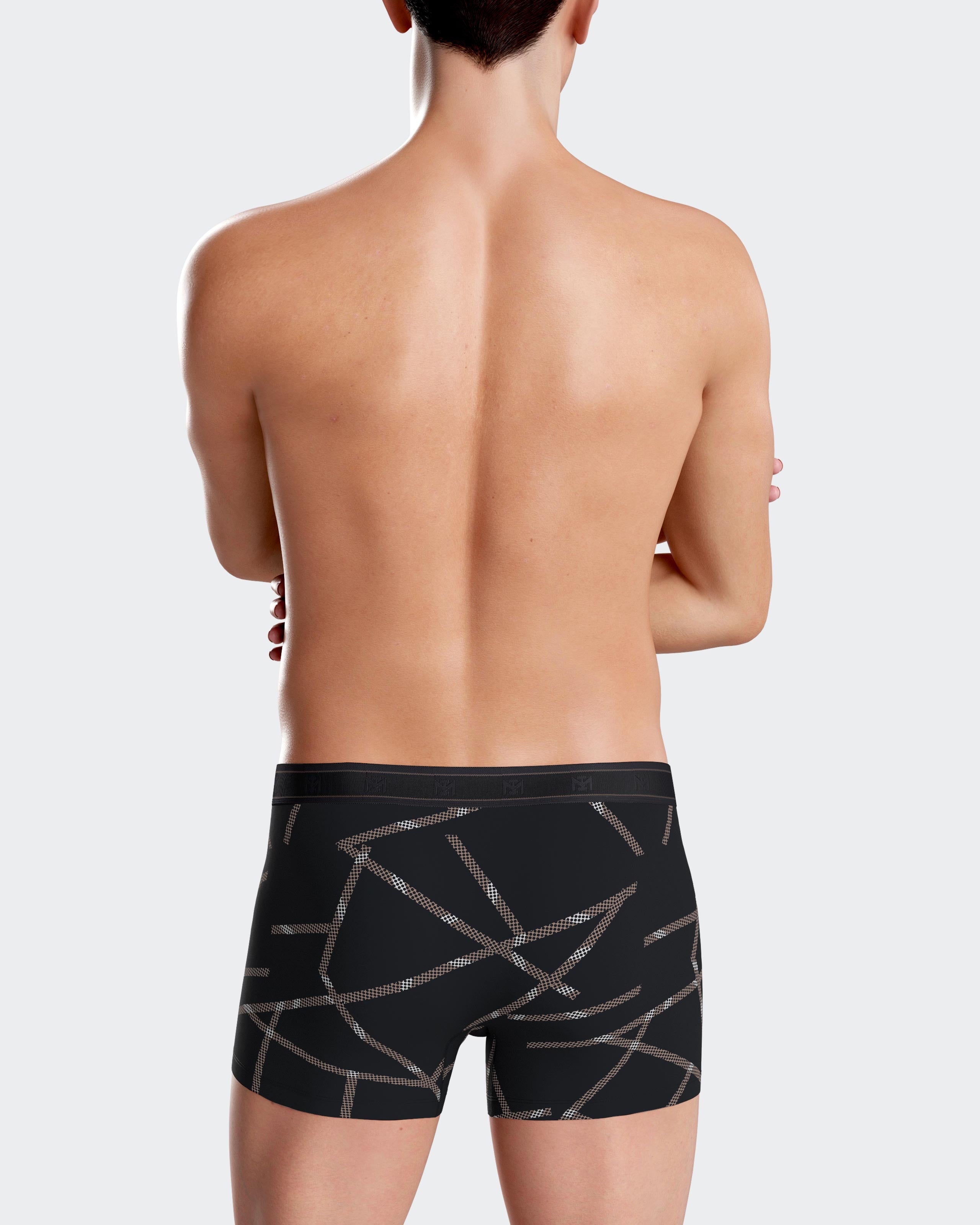 Pack 2 boxers de punto de hombre en Algodón Modal