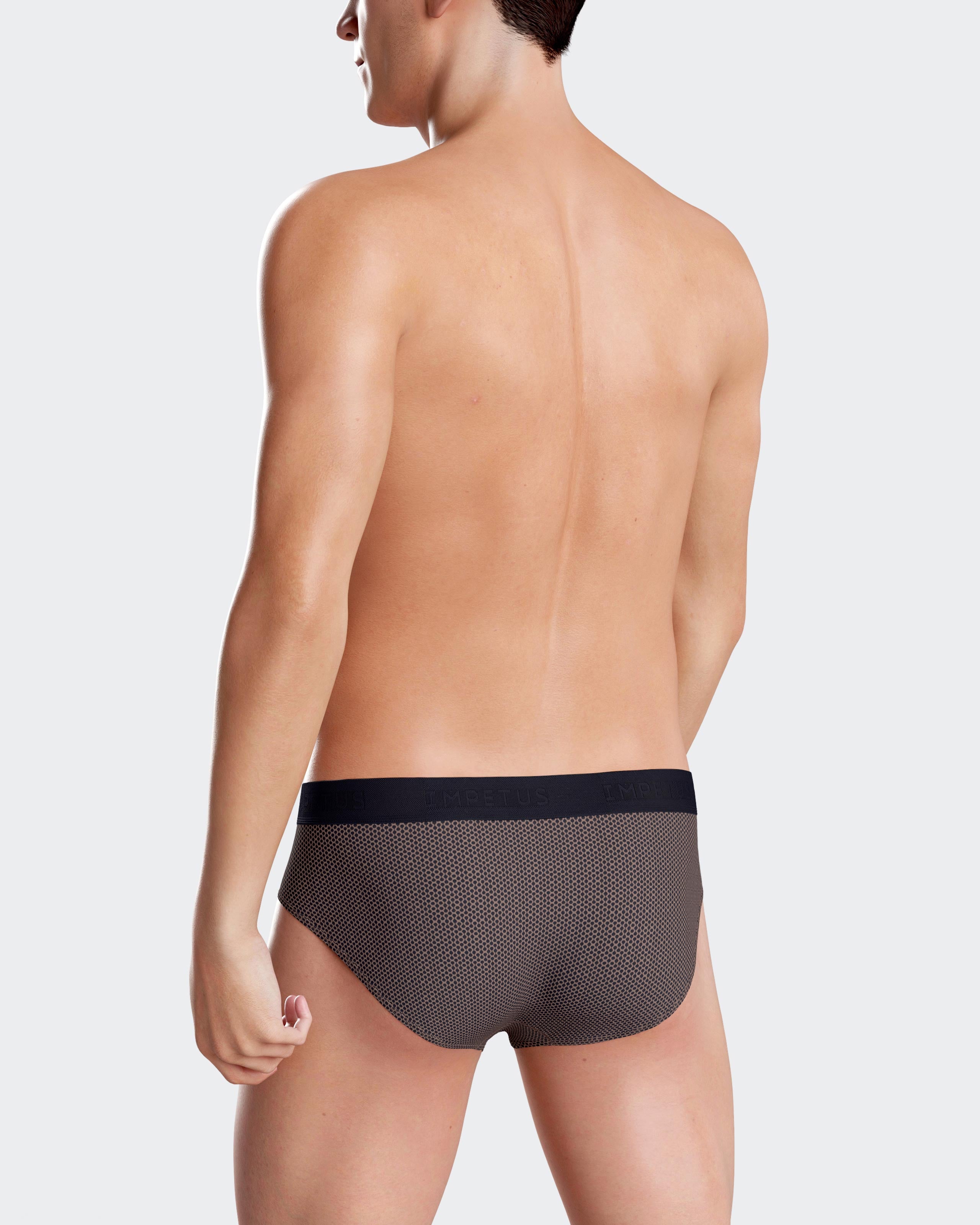 Pack of 2 plain briefs in Cotton