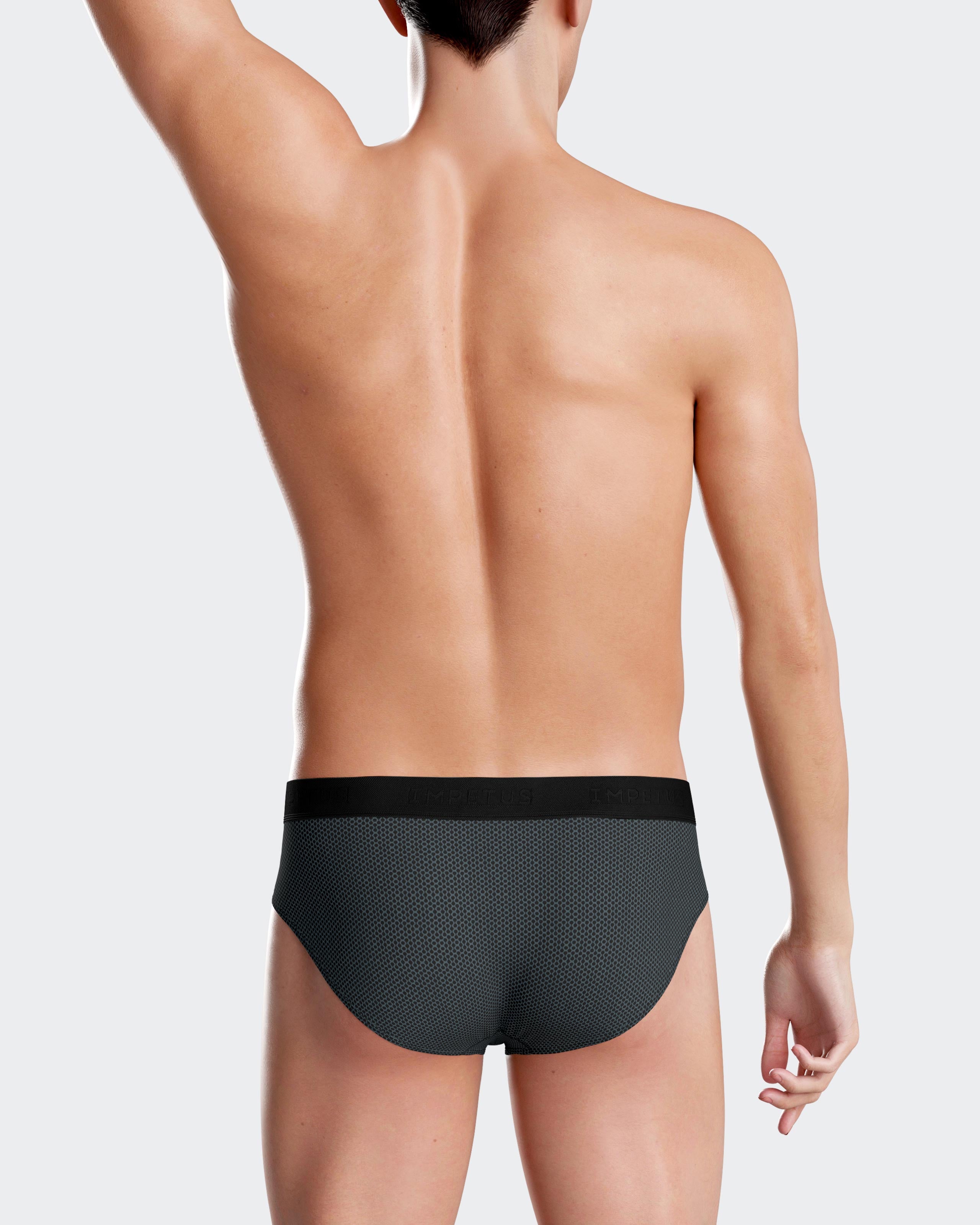 Pack of 2 plain briefs in Cotton