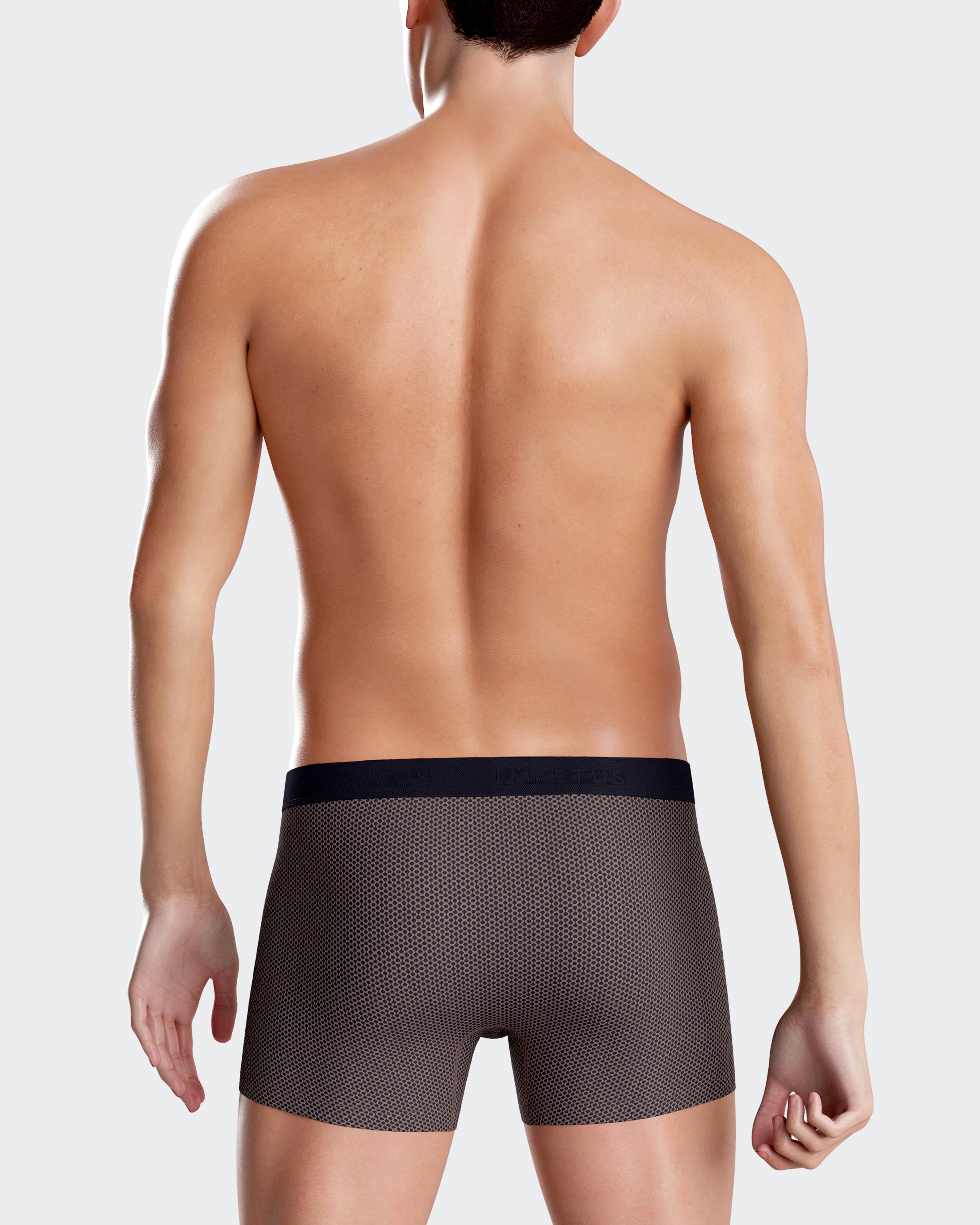 Pack of 2 plain boxers in Cotton