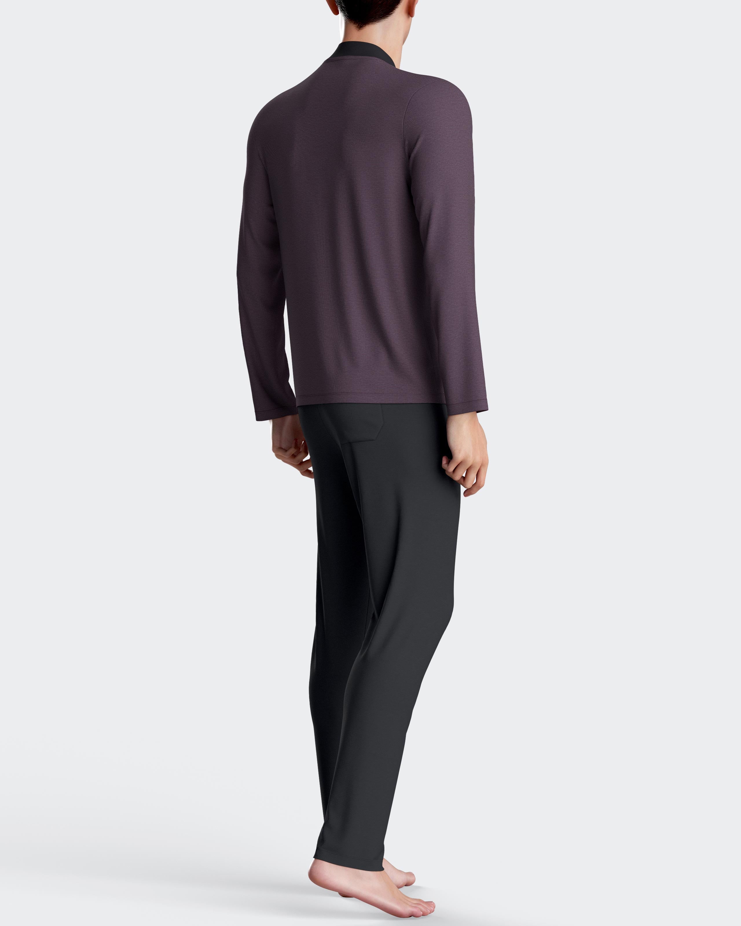 Pijama de hombre térmico en Algodón