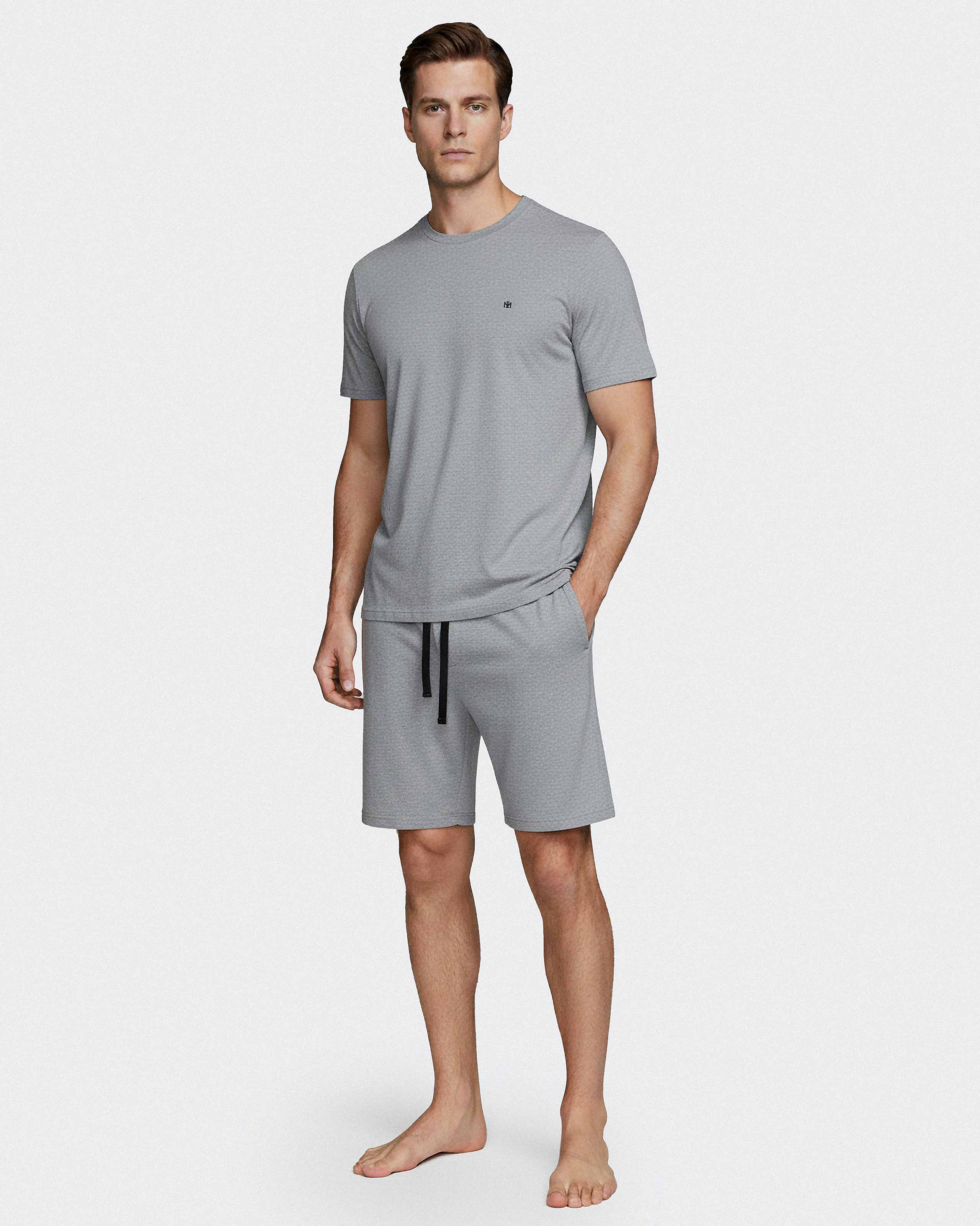 Conjunto homewear curto para homem revive