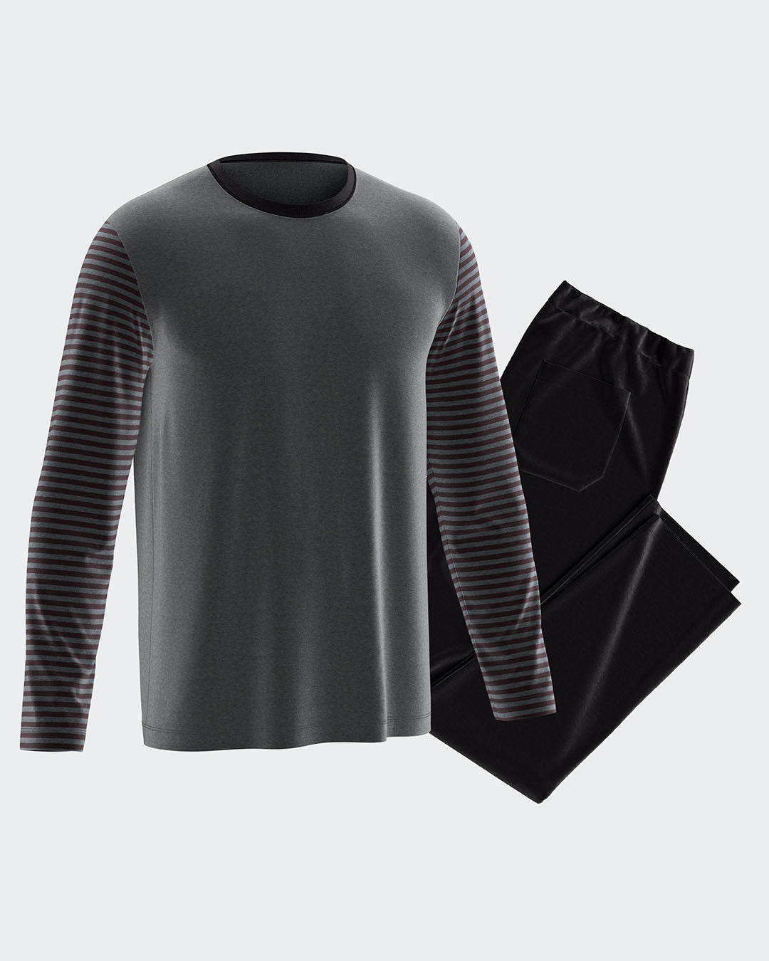 Men's pyjamas in thermal velvet