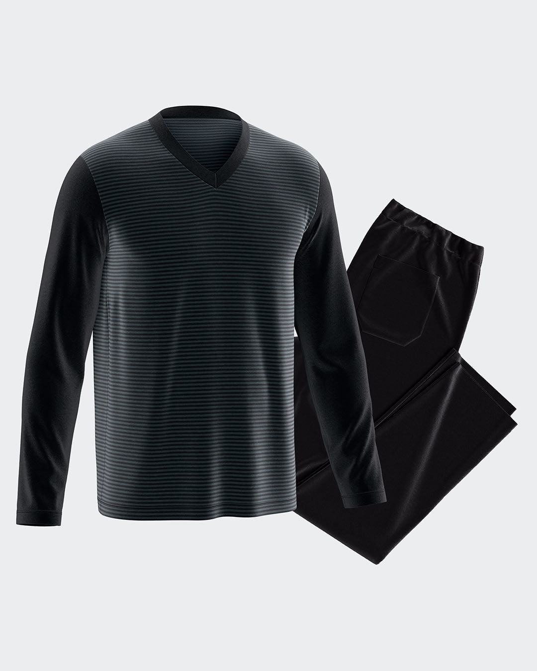 Men's pyjamas in thermal velvet