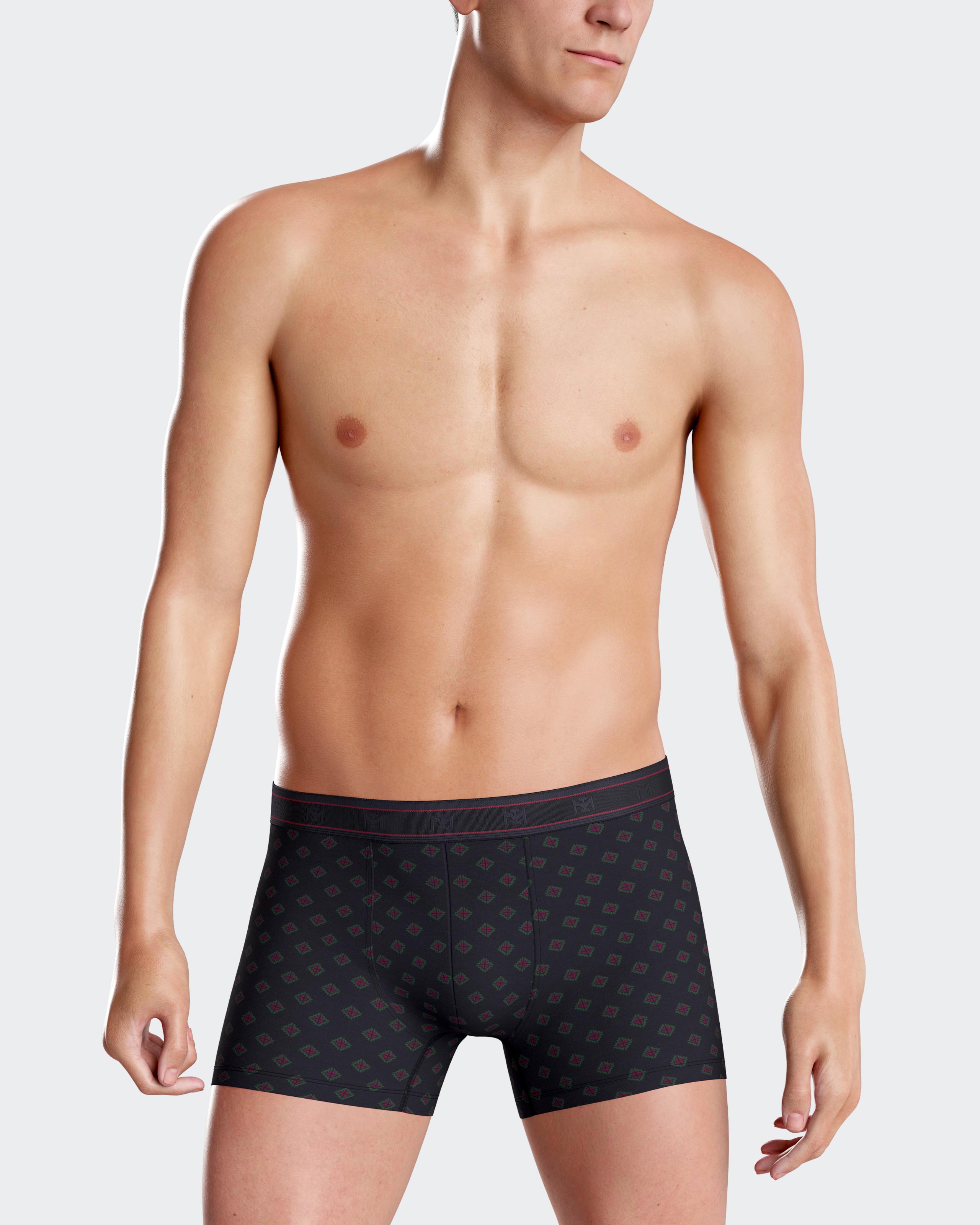 Pack 2 boxers coton modal