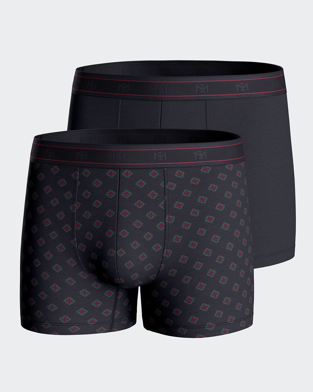 Pack 2 boxers coton modal
