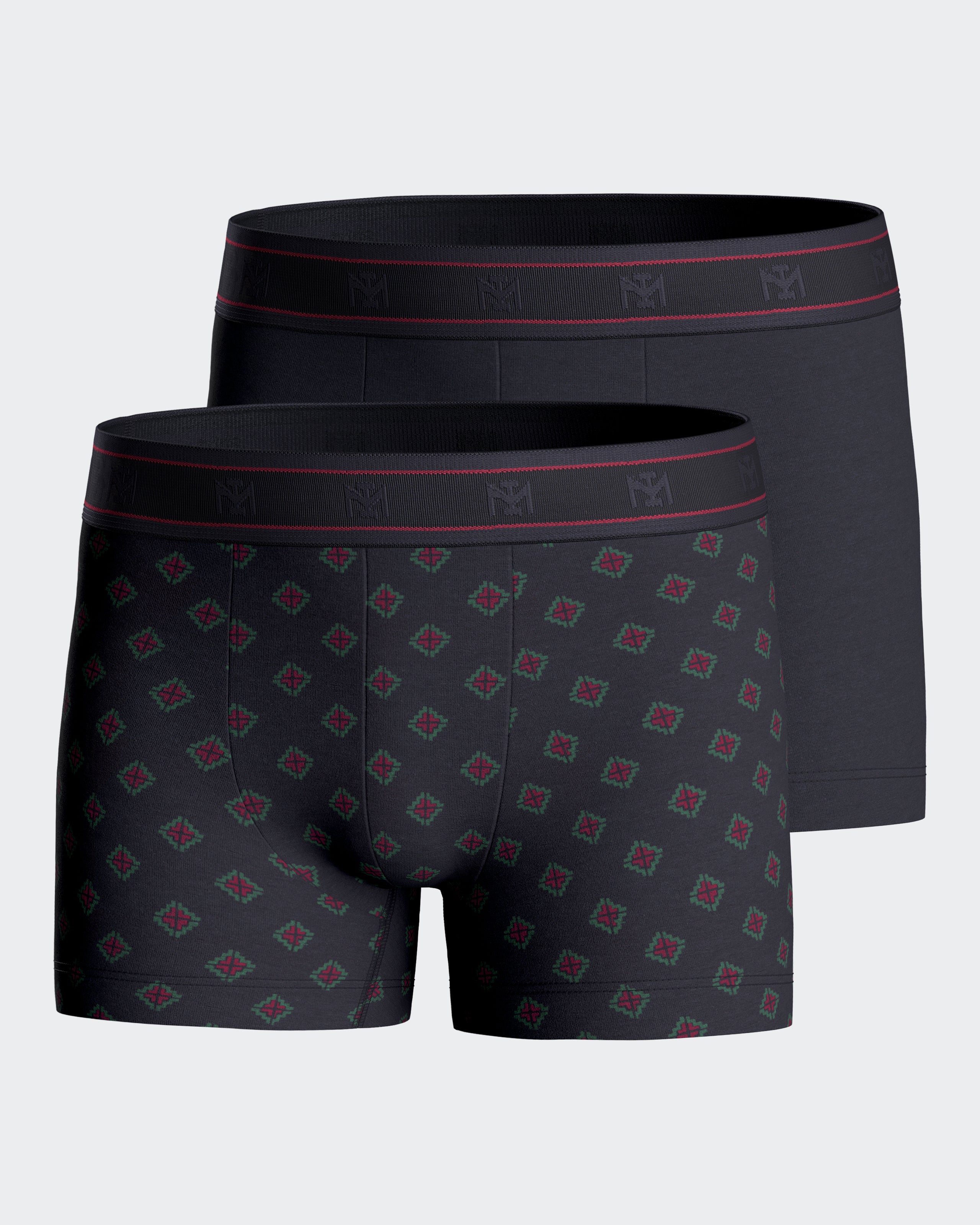 Pack de dois boxers de menino em Modal