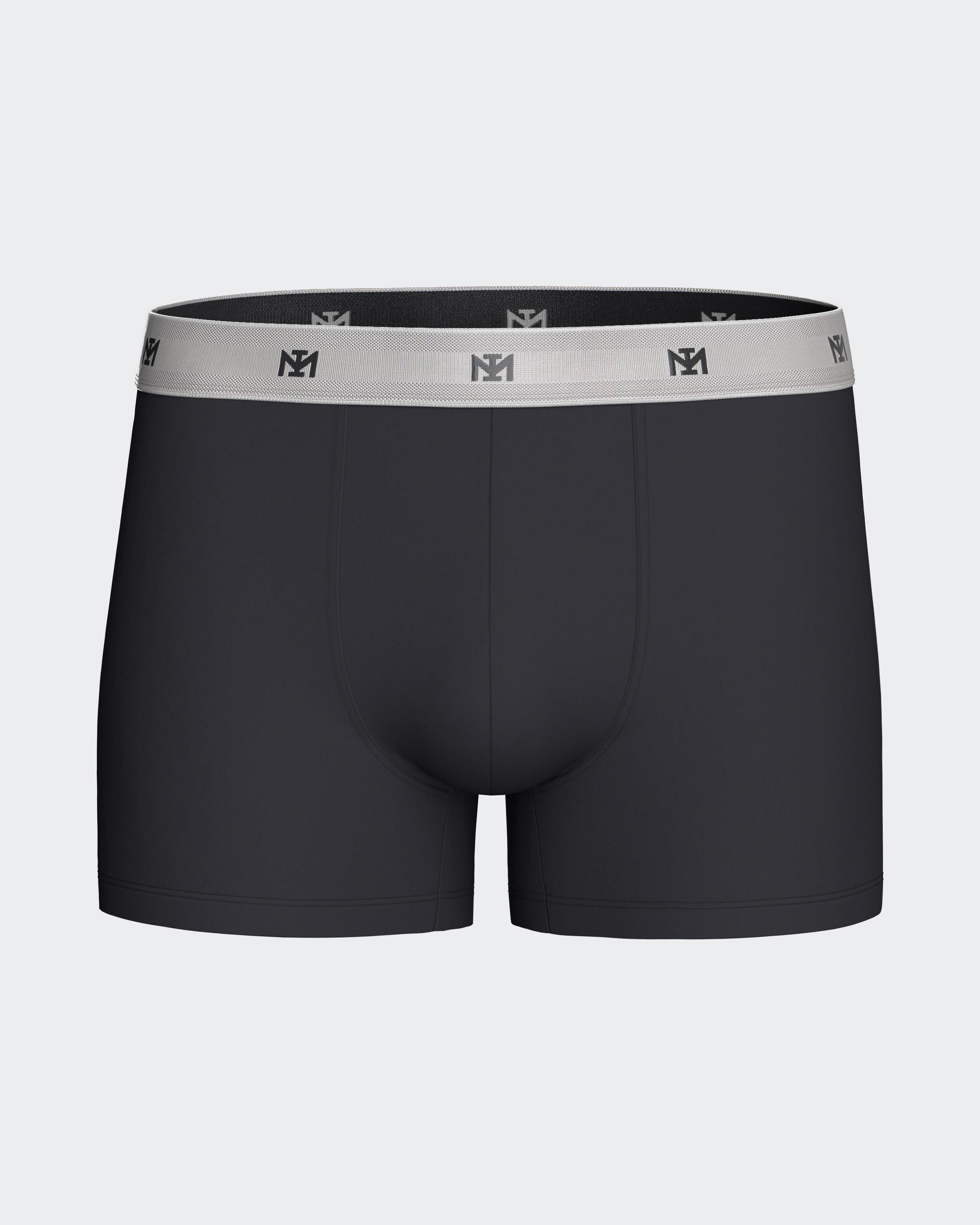 Pack of 2 men's boxers in modal cotton