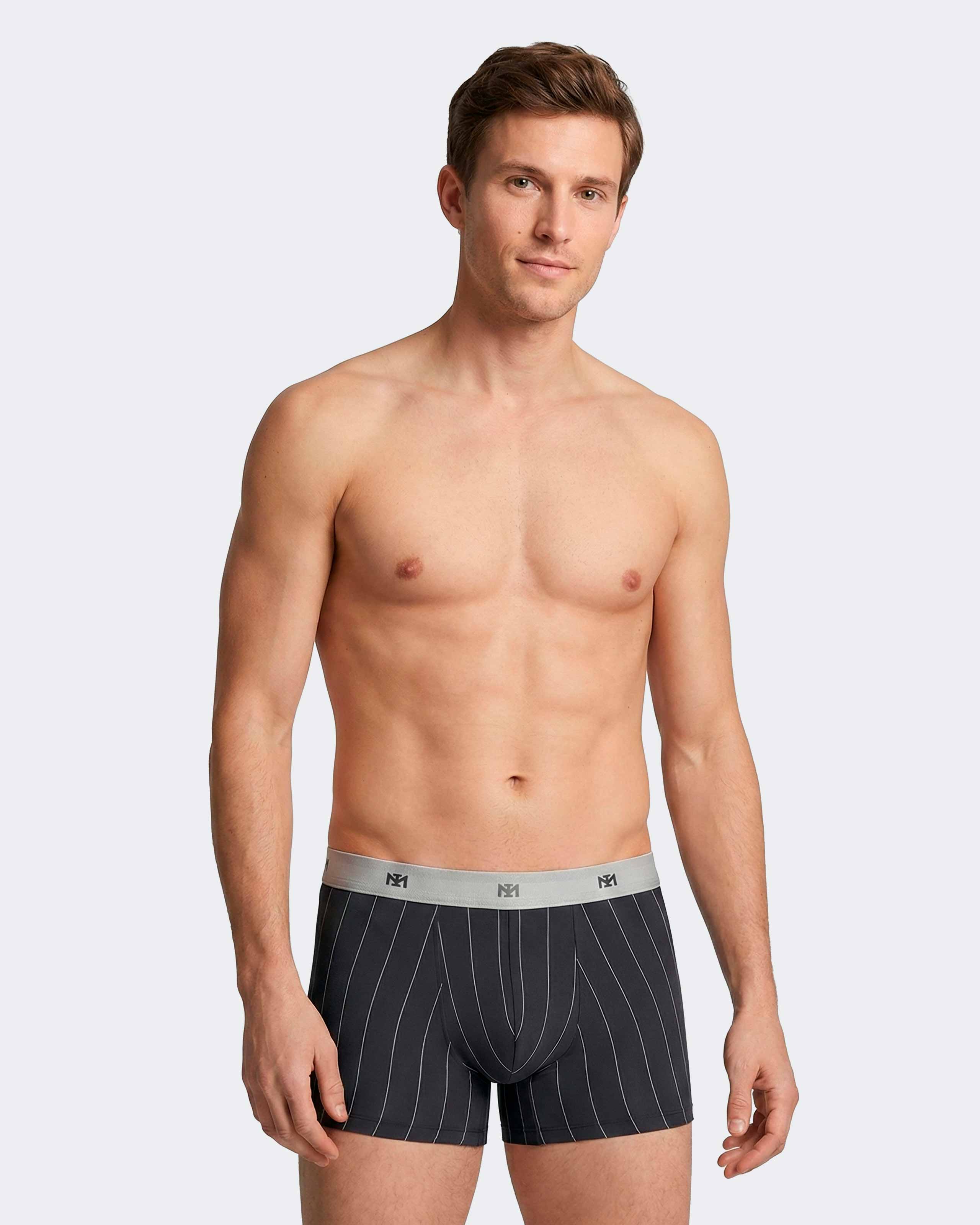 Pack of 2 men's boxers in Cotton Modal