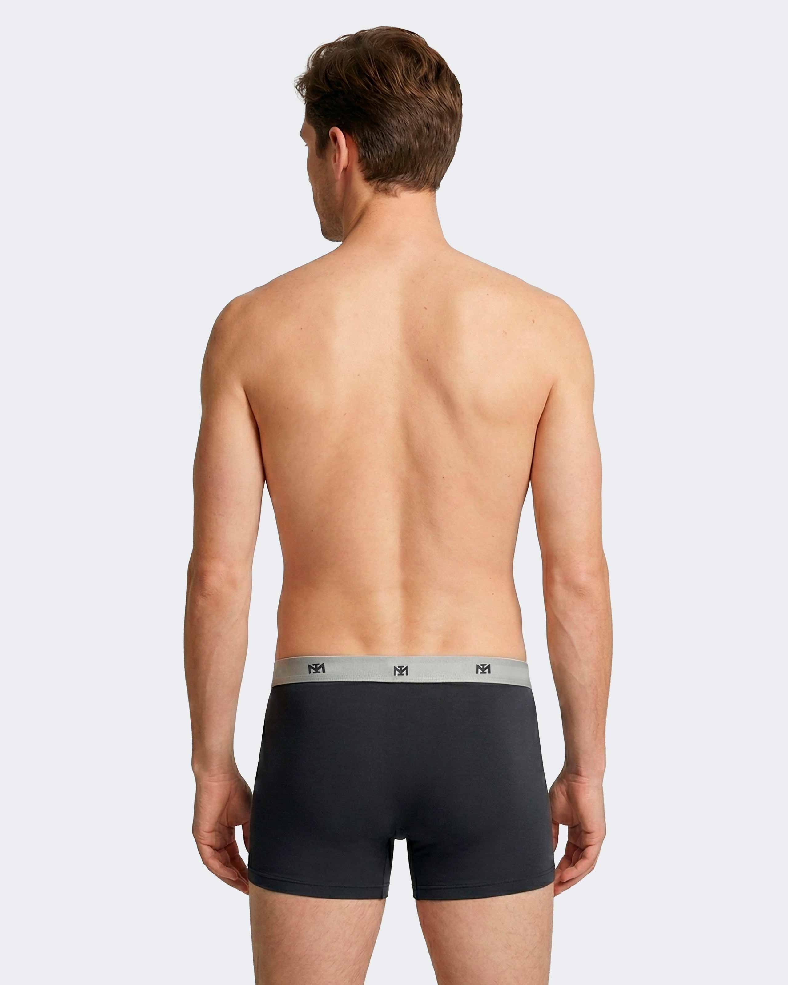 Pack of 2 men's boxers in modal cotton