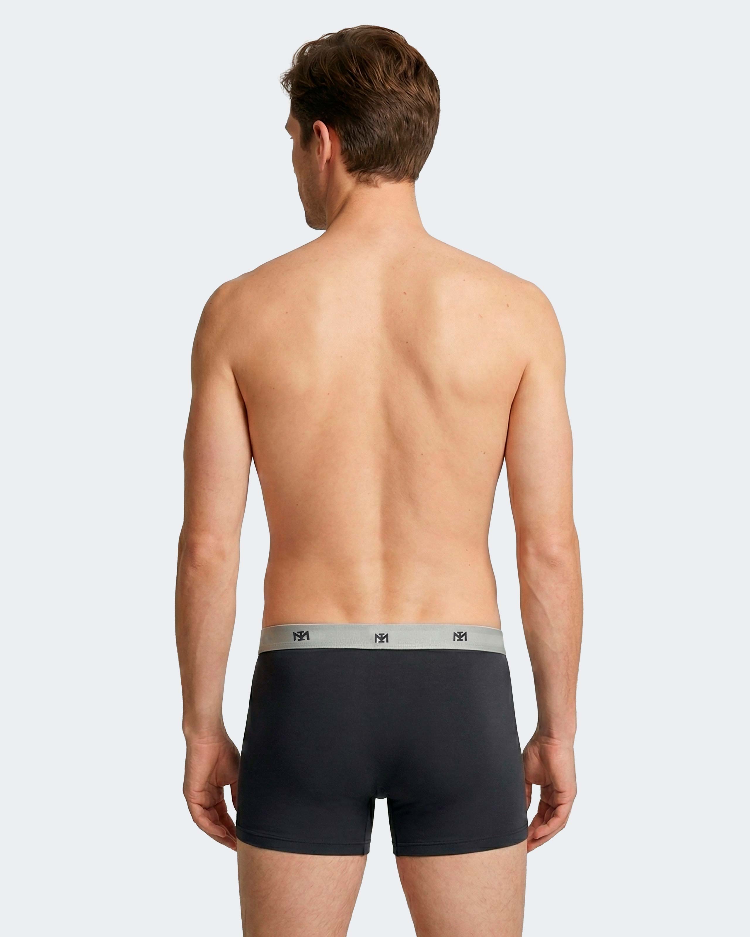 Pack of 2 men's boxers in Cotton Modal