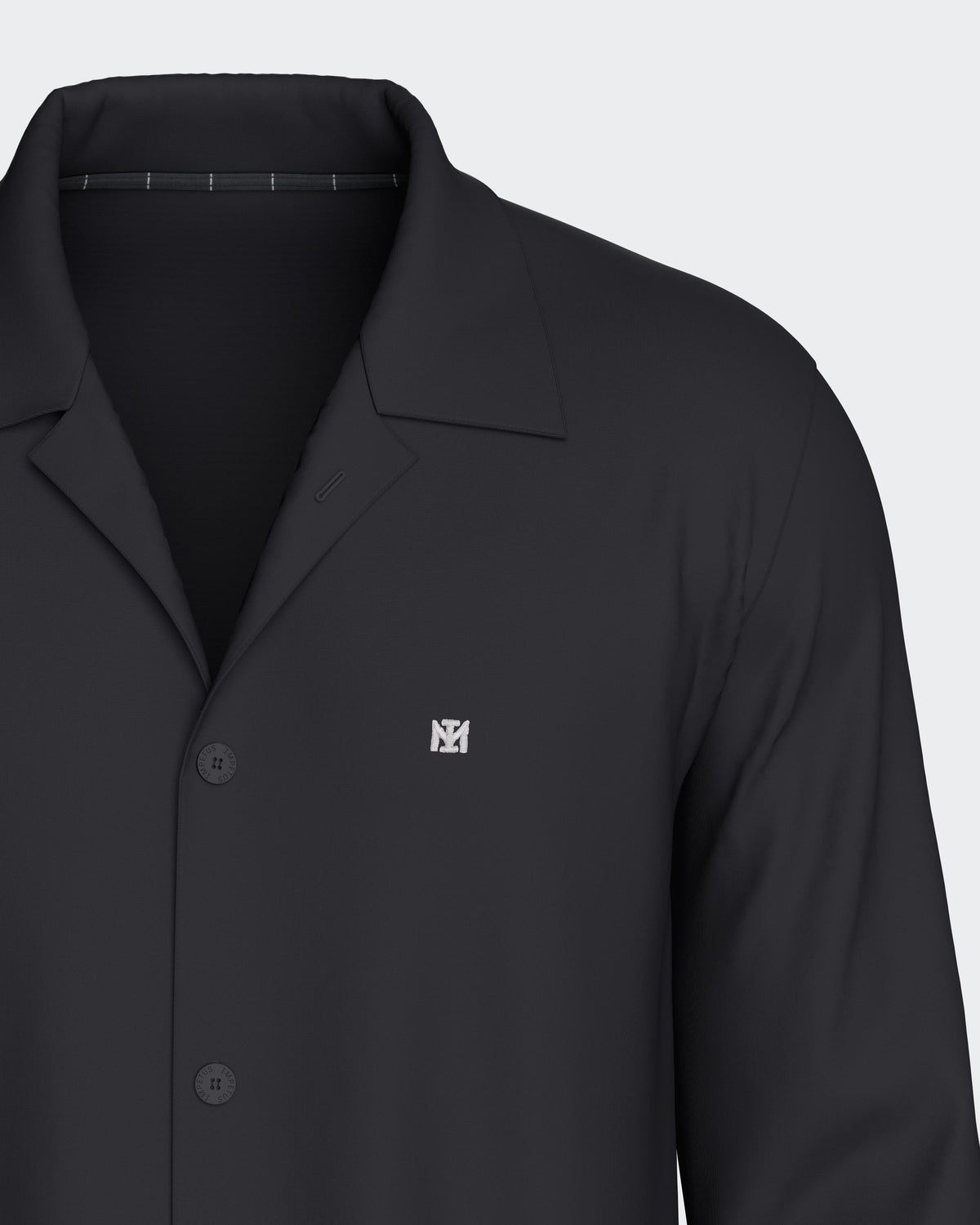 Men's long pyjama in Cotton Modal
