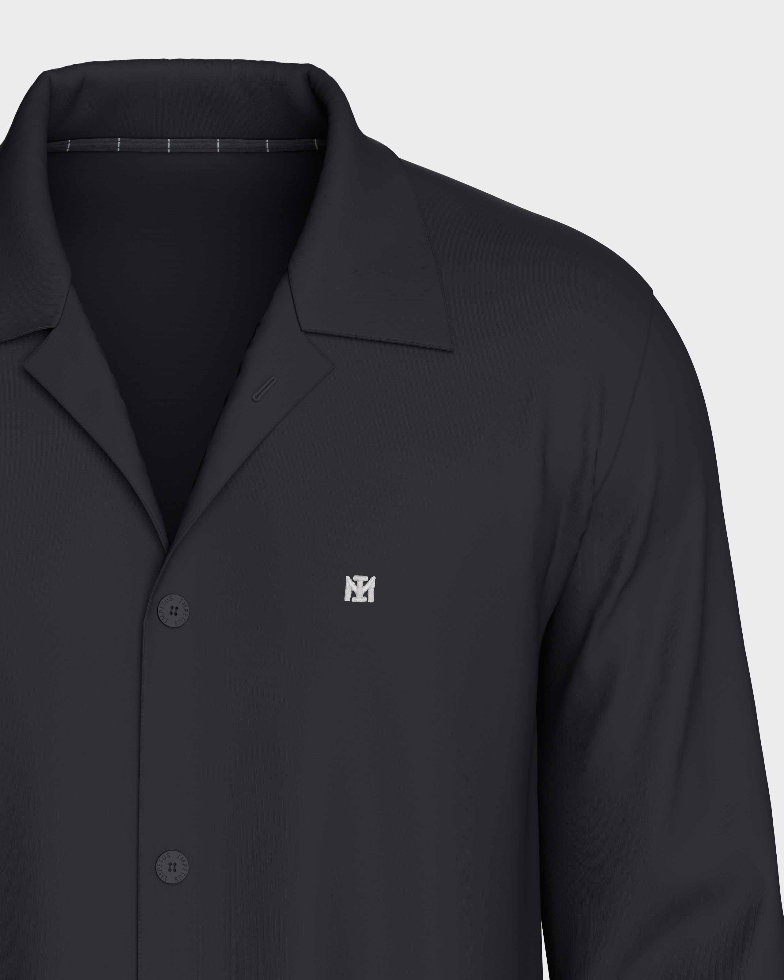 Men's long pyjama in Cotton Modal