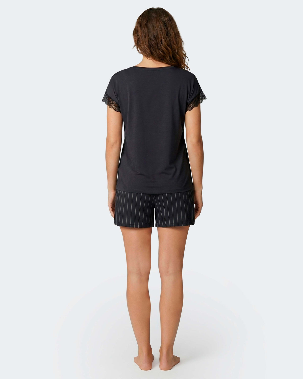Pijama curto de mulher em Algodão Modal