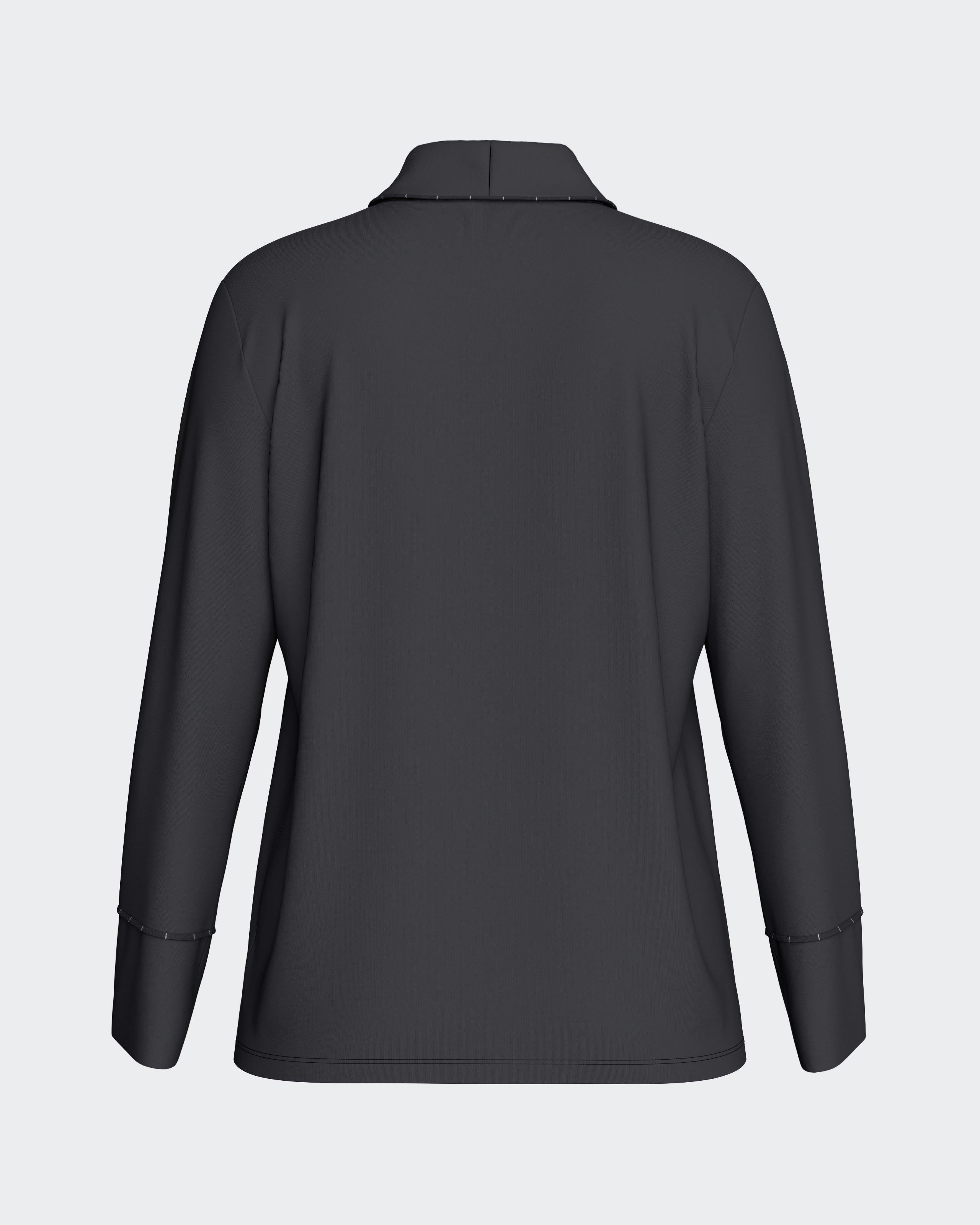 Women's long striped pyjama in Modal cotton