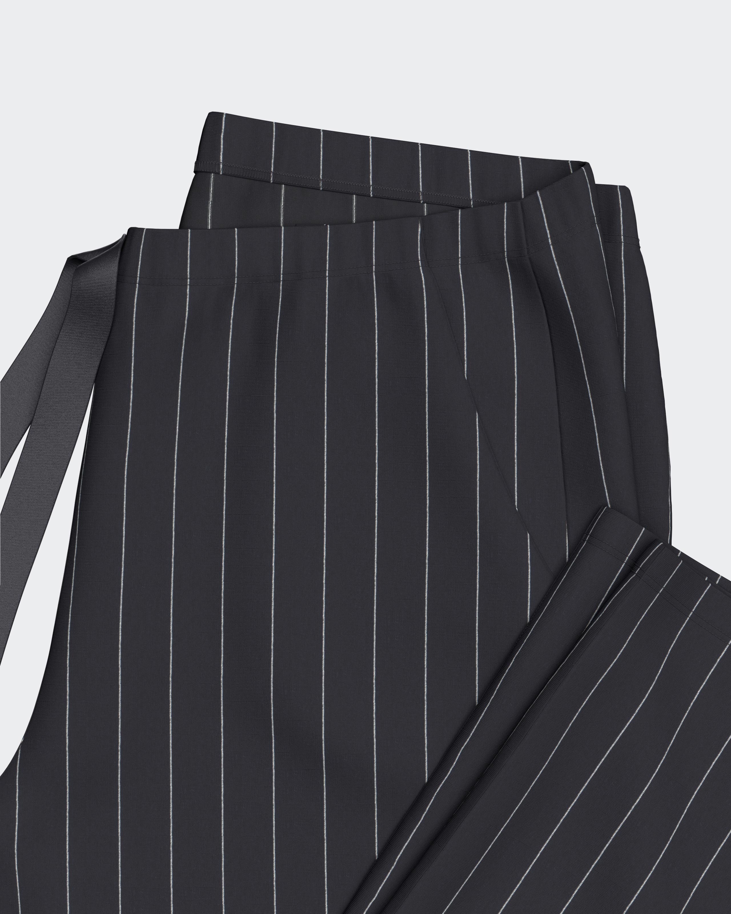 Women's long striped pyjama in Modal cotton