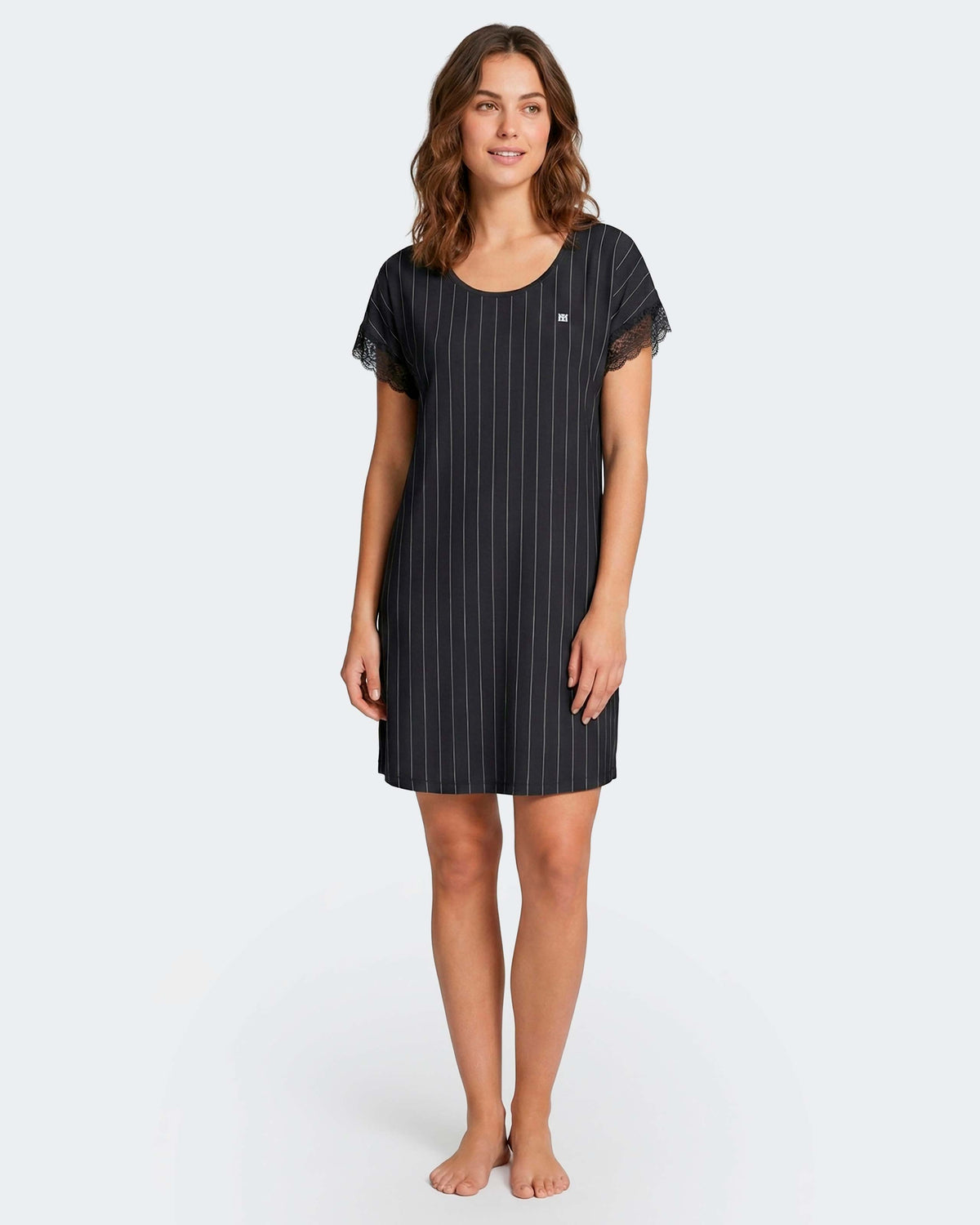 Women's nightgown in Cotton Modal