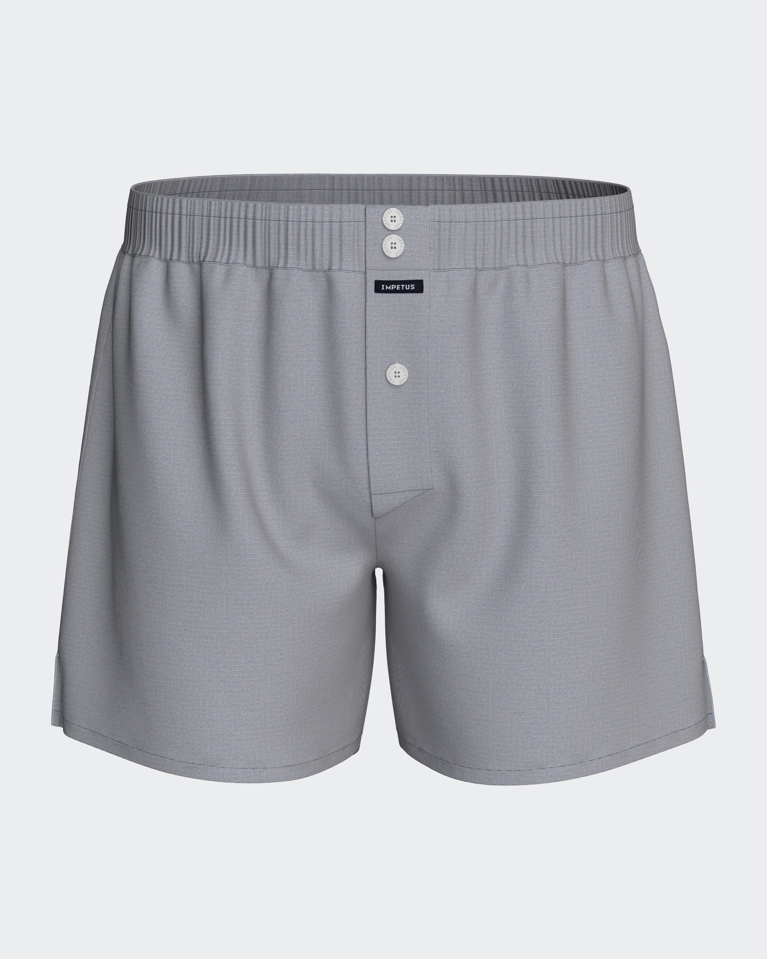 Ensfarvet American Boxershorts
