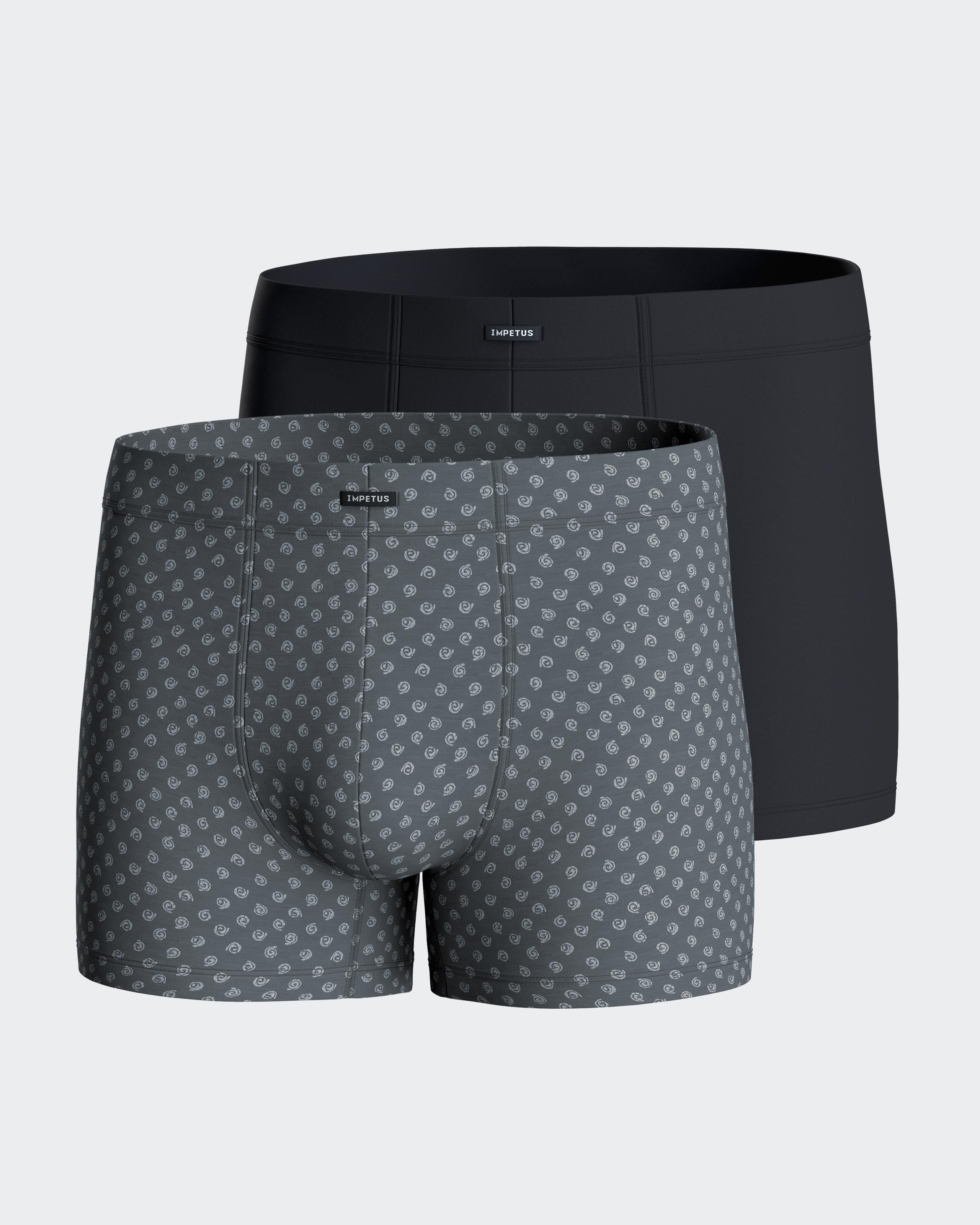 Packung mit 2 Herren-Boxer Shorts aus Lyocell