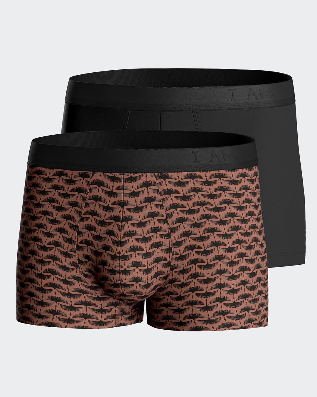 Pack de dois boxers de homem em Lyocell