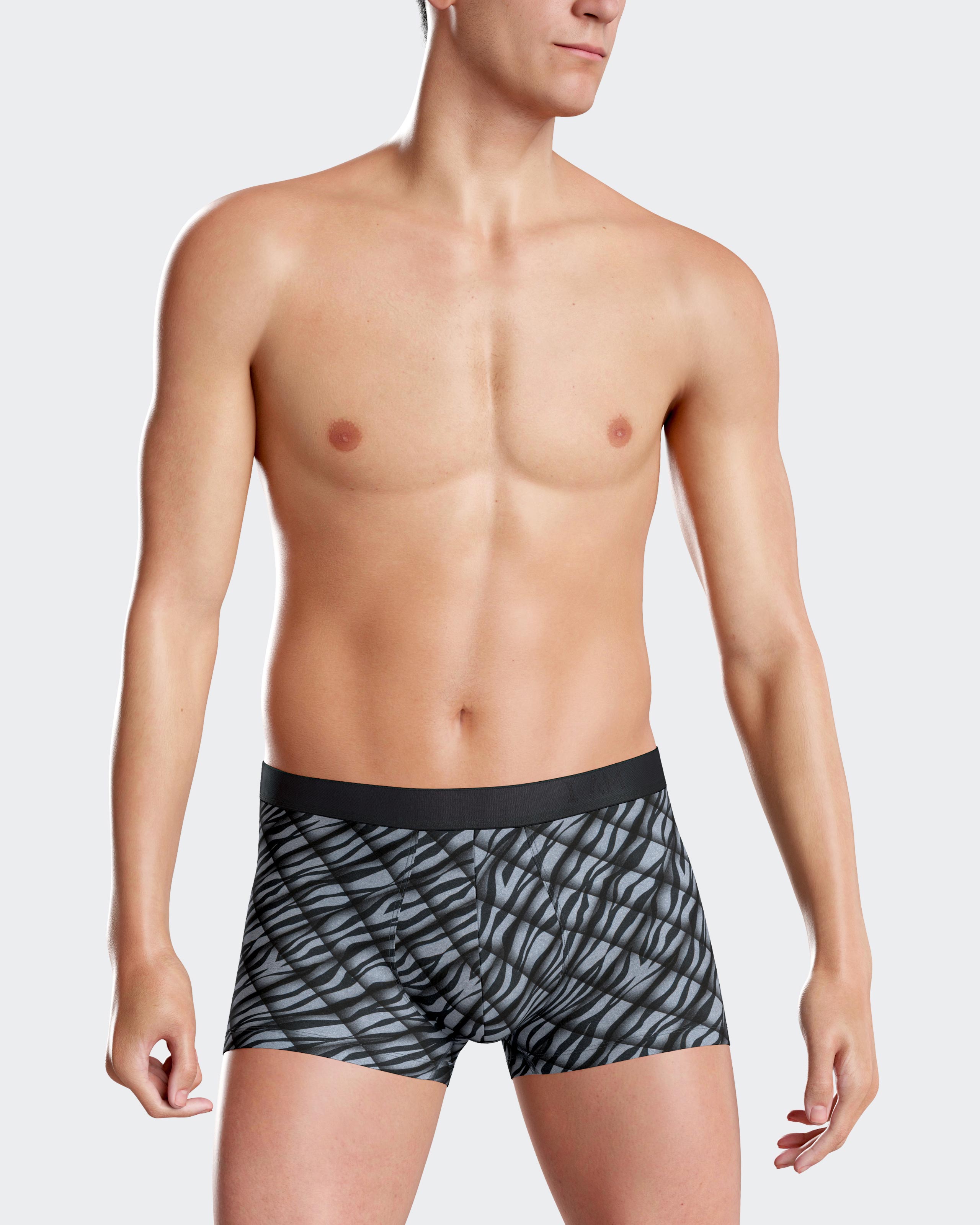 Pack de dois boxers de homem em Lyocell