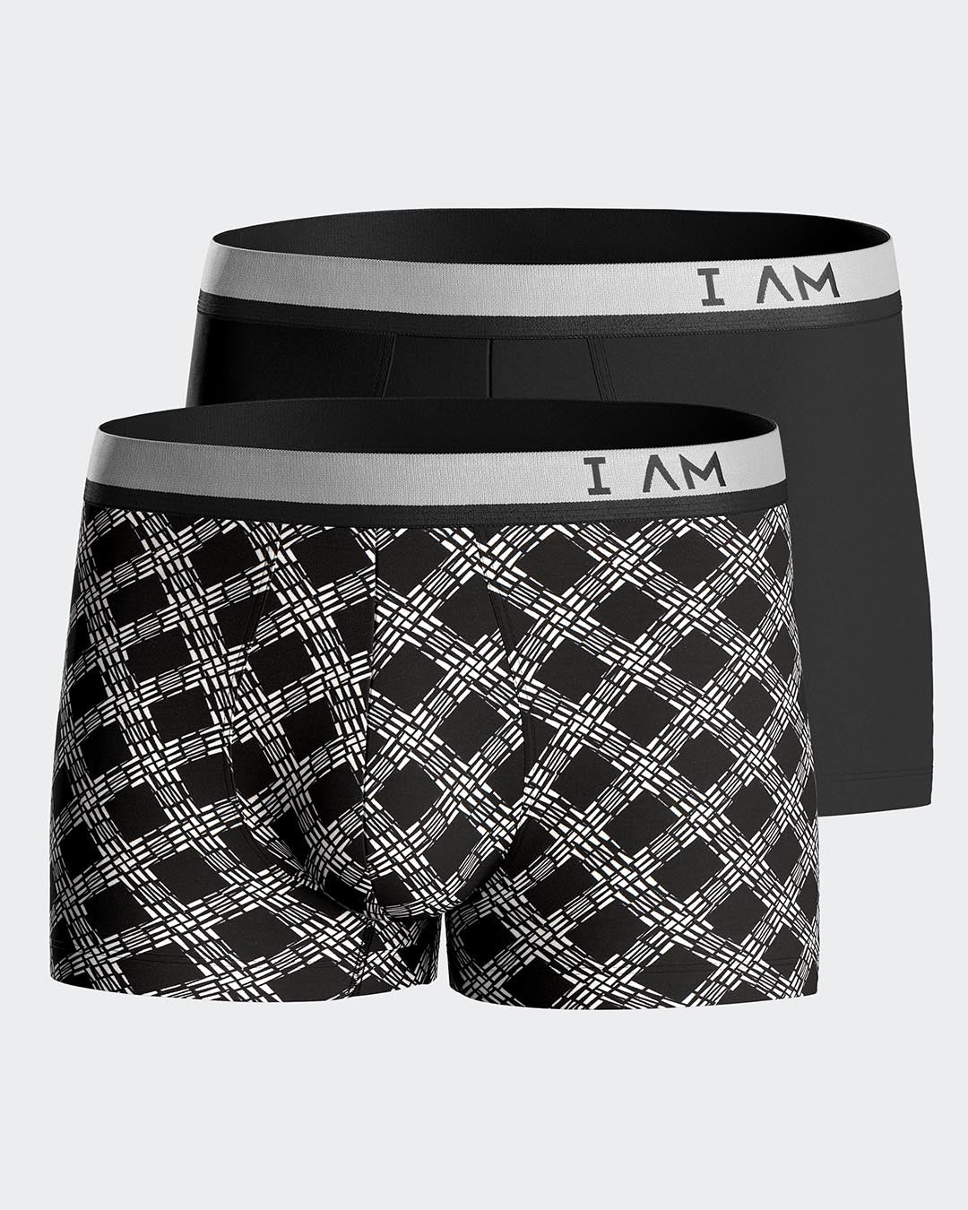 Pack dois boxers de homem em Lyocell