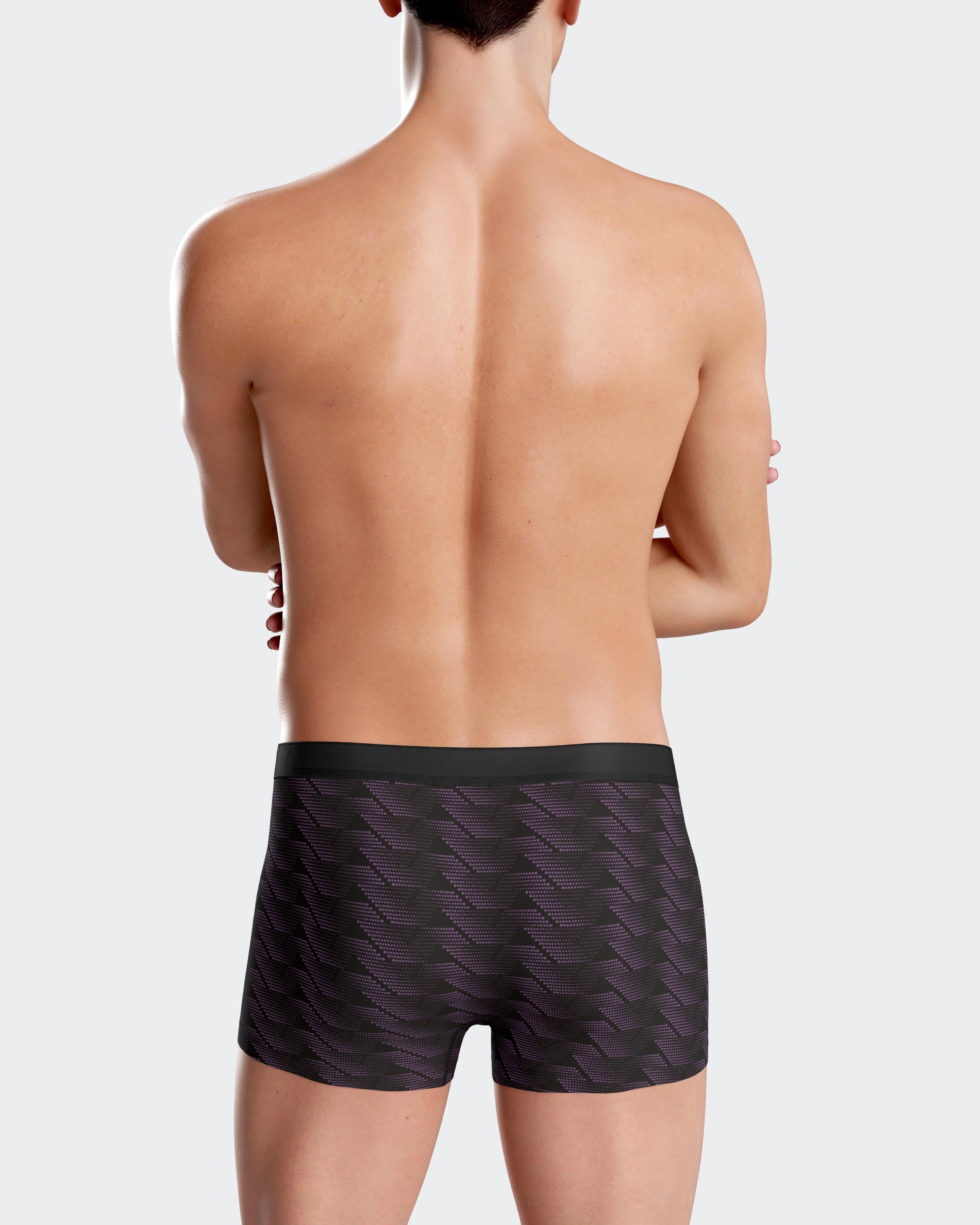 Abstract printed Boxer in Lyocell