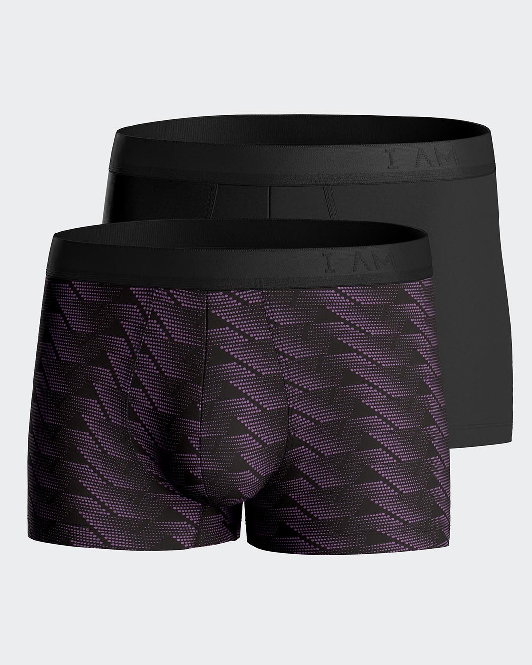 Pack de dois boxers de homem estampado abstracto