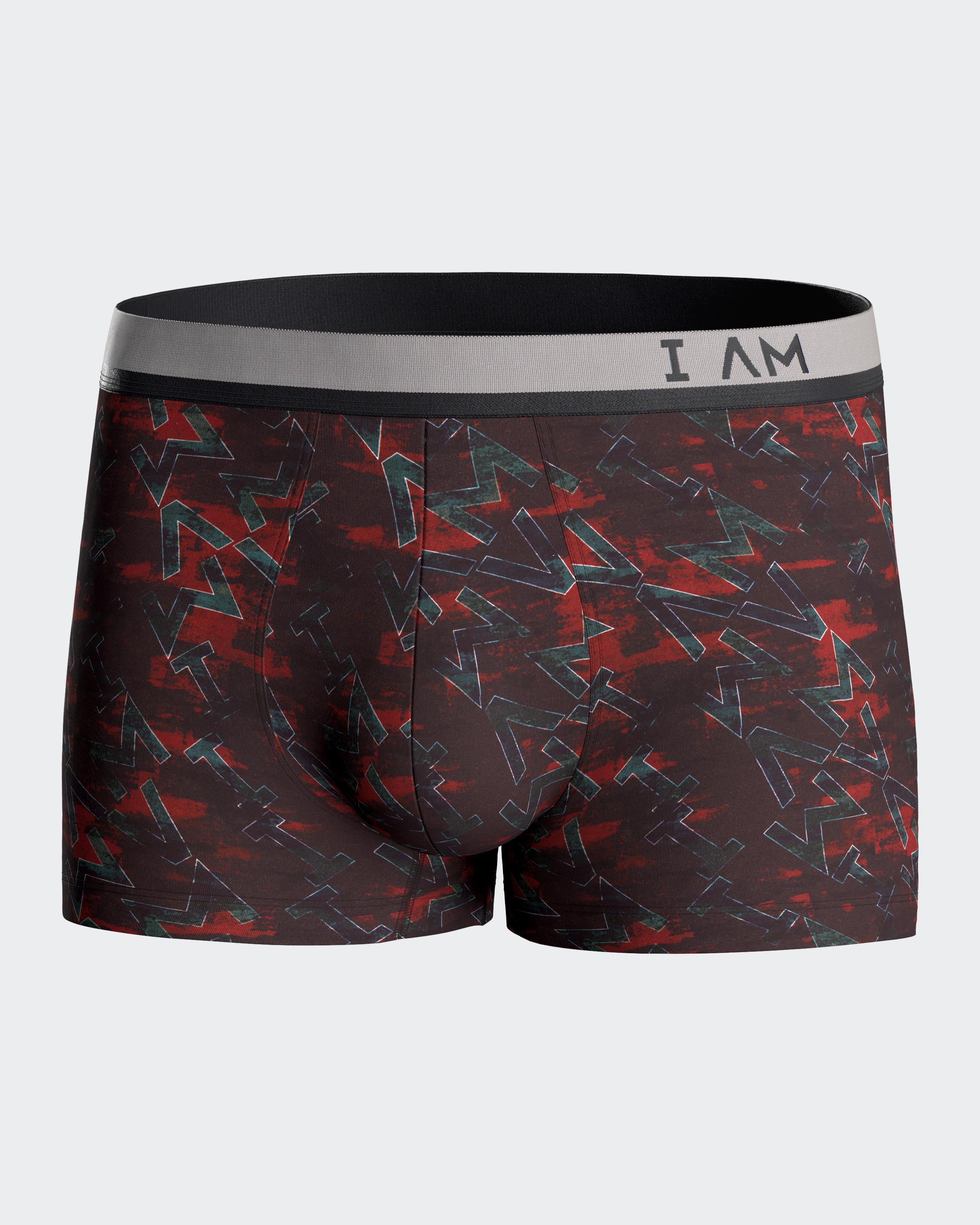 Pack de deux boxers imprimé abstrait