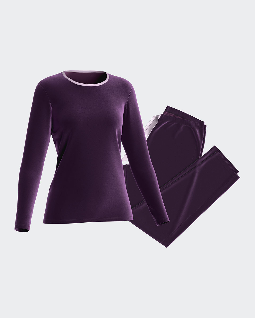 Velvet pyjamas in cotton modal