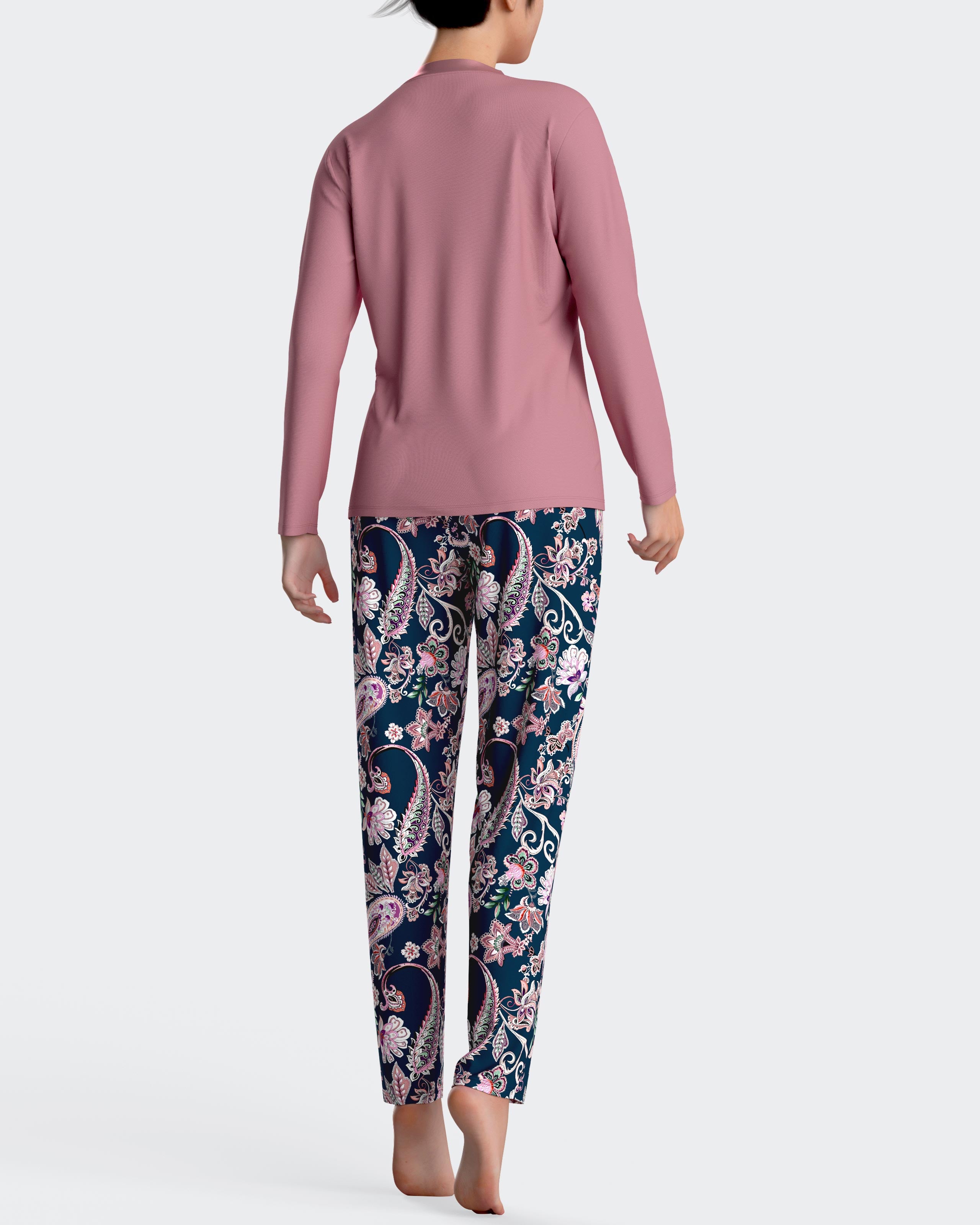 Pyjama cachemire en coton modal