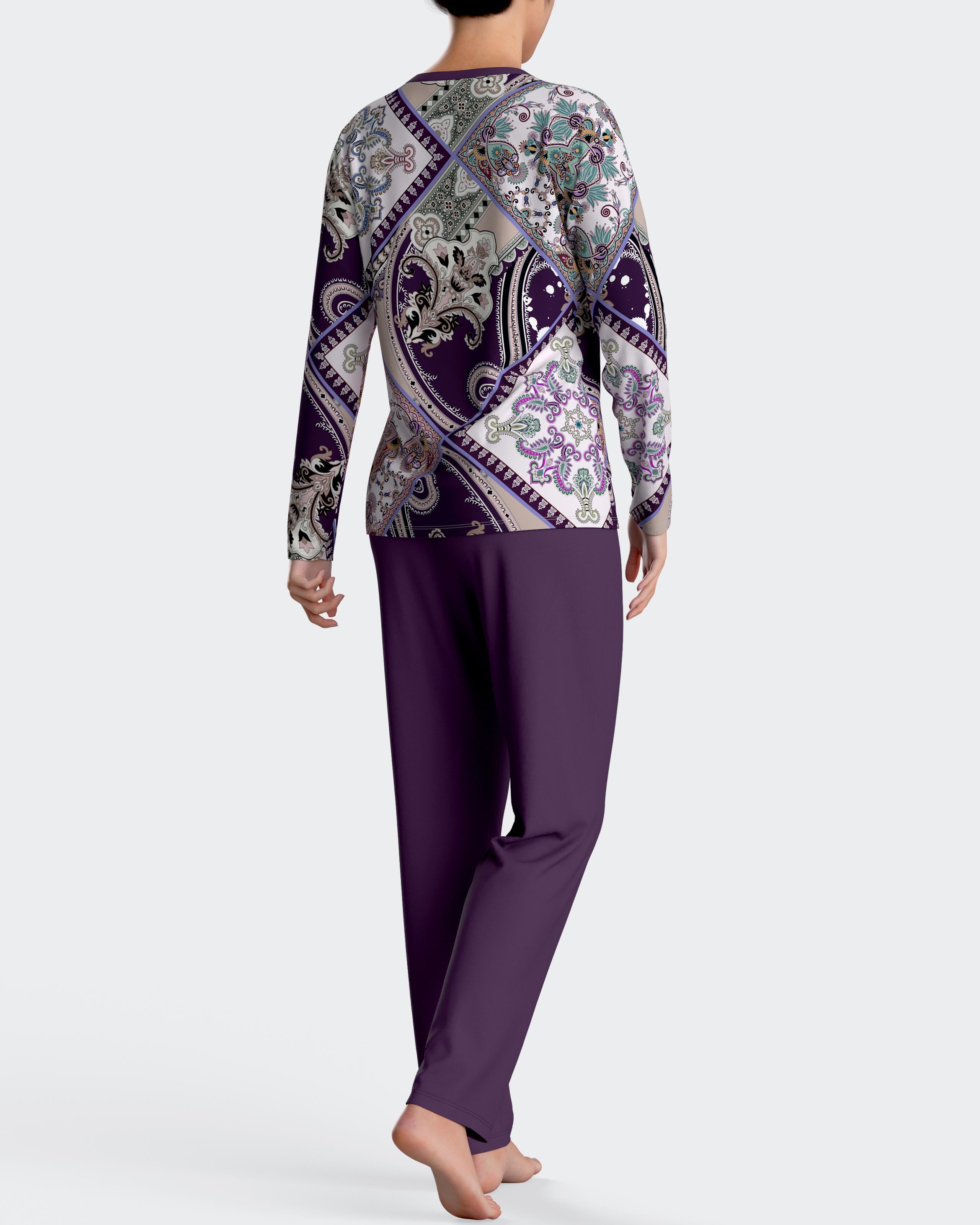 Pyjama imprimé oriental