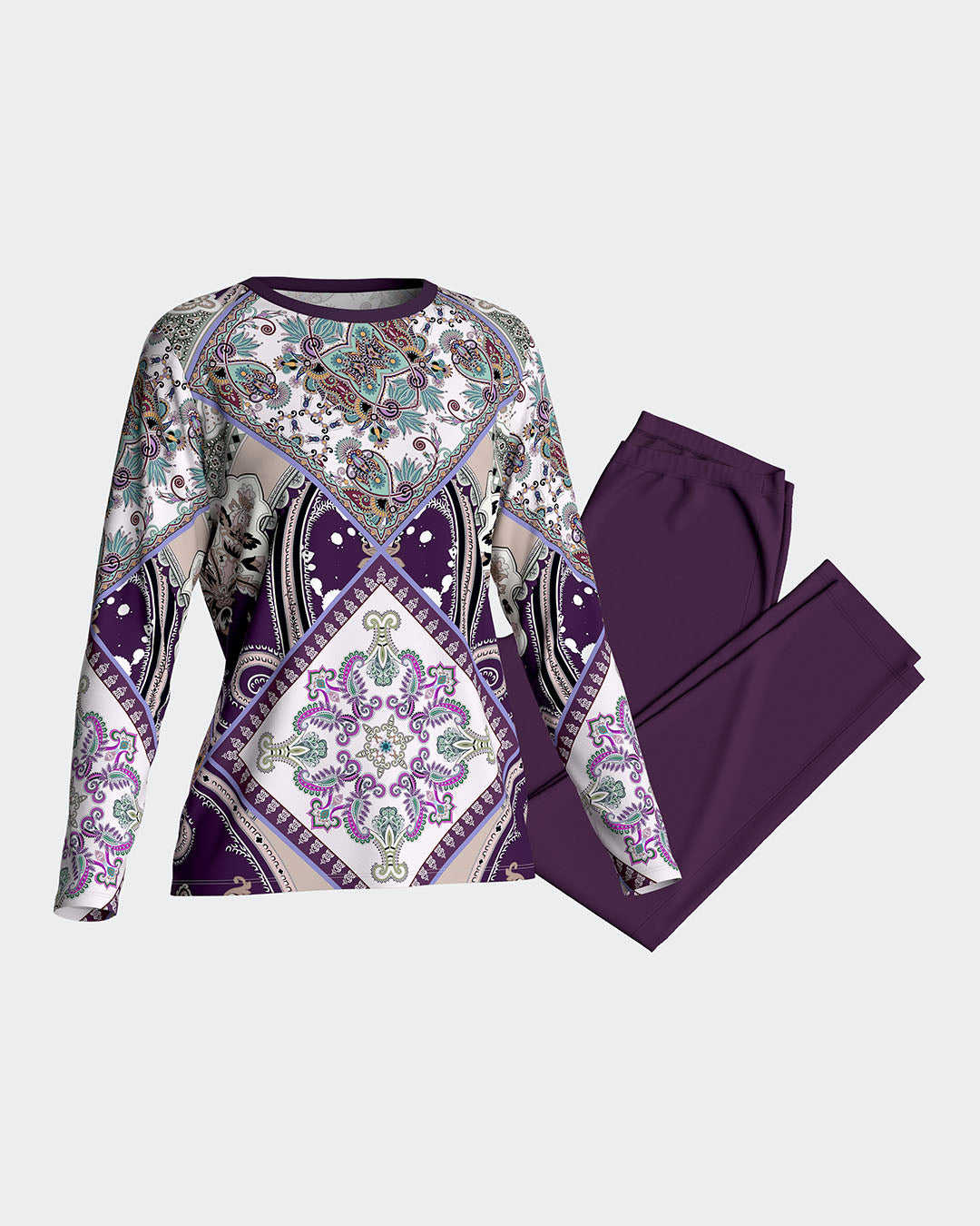 Pyjama imprimé oriental