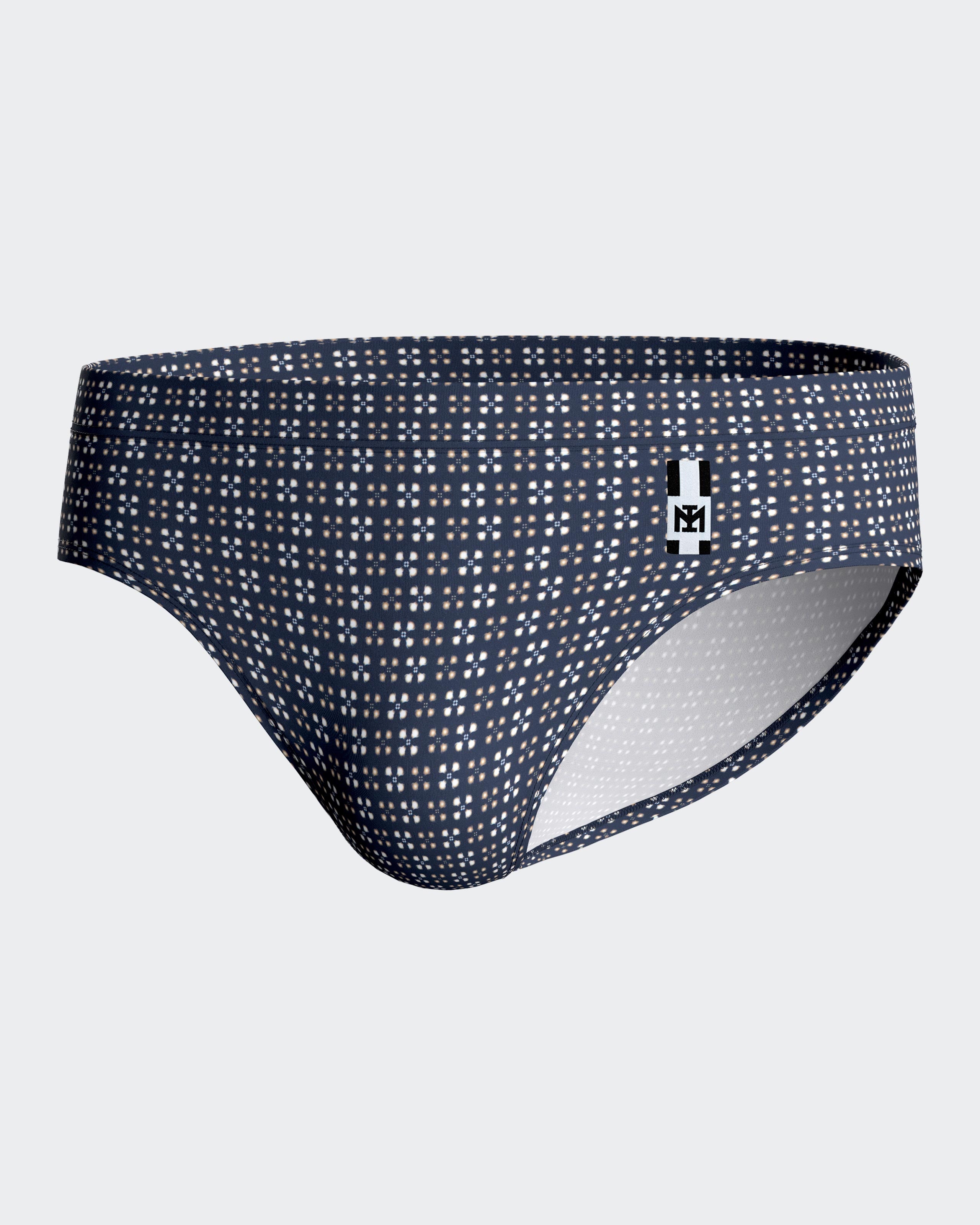 Slip de Banho micromotivo geométrico