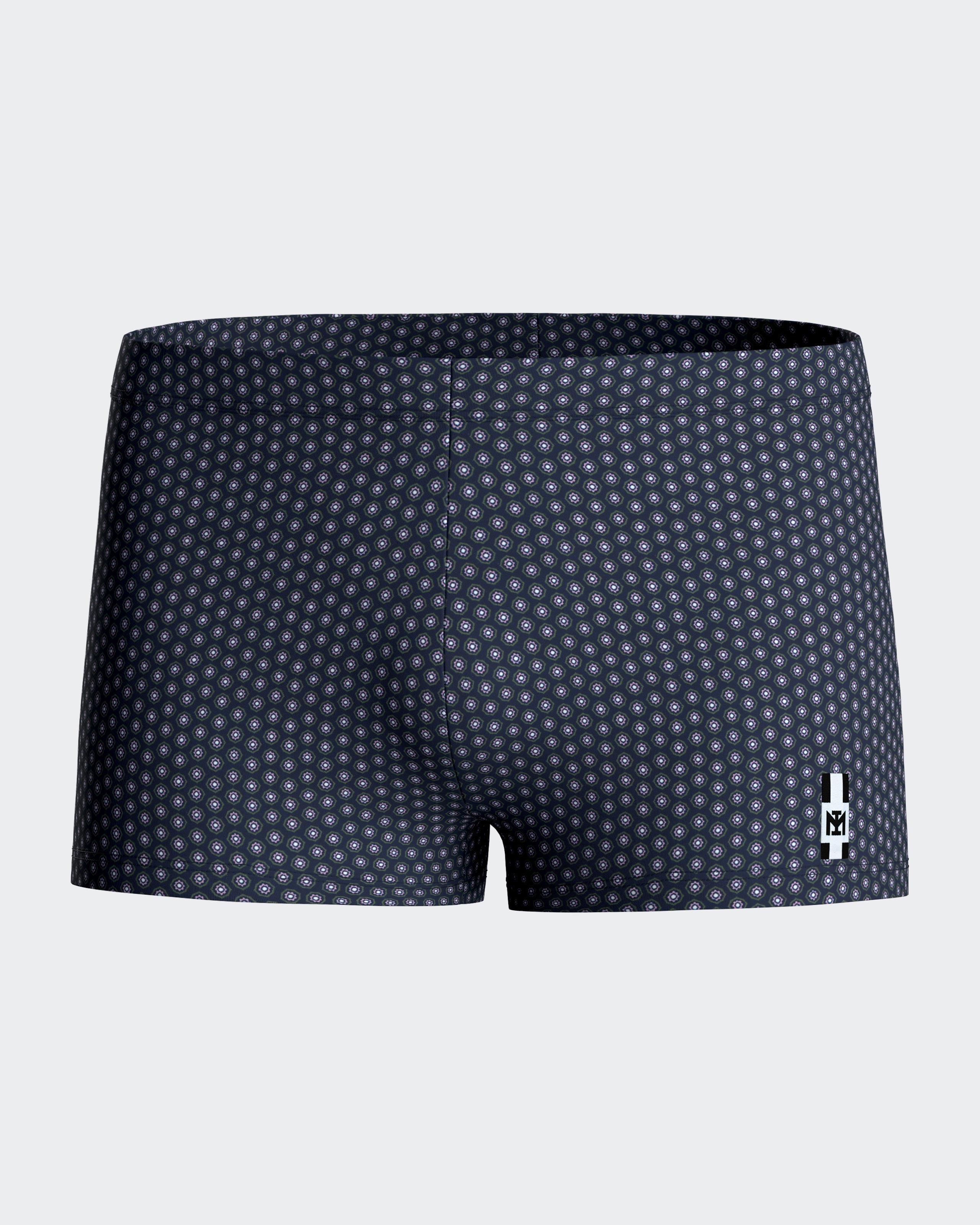 Bedruckte Schwimm-Boxershorts