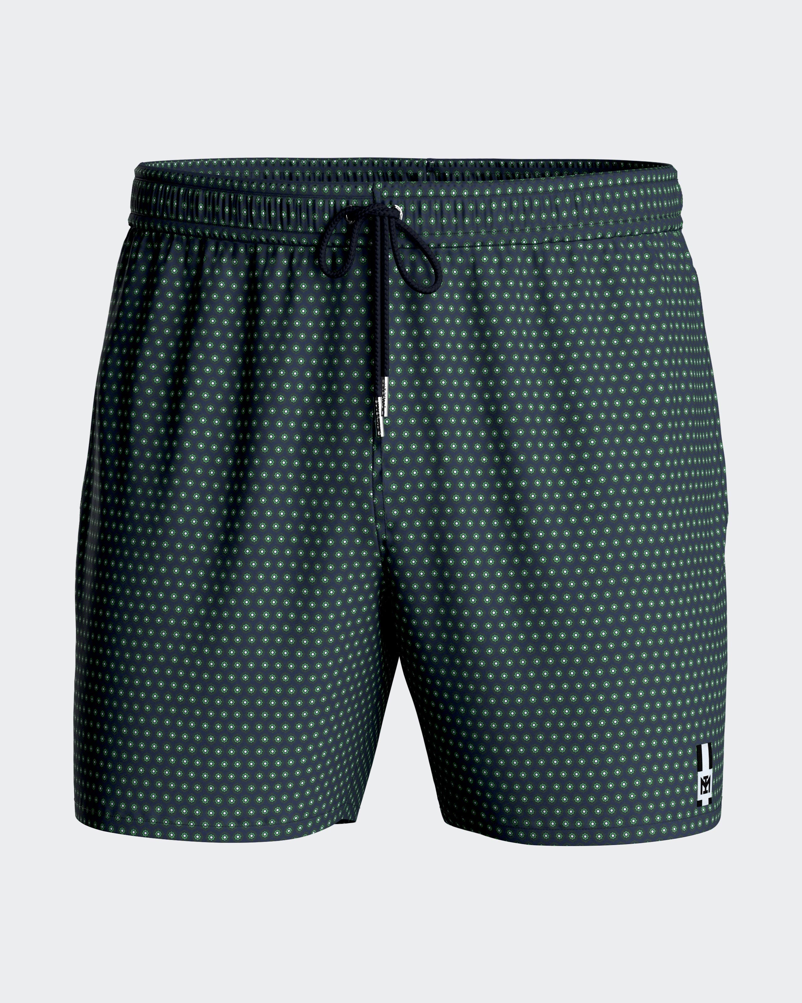 Calções de banho estampado